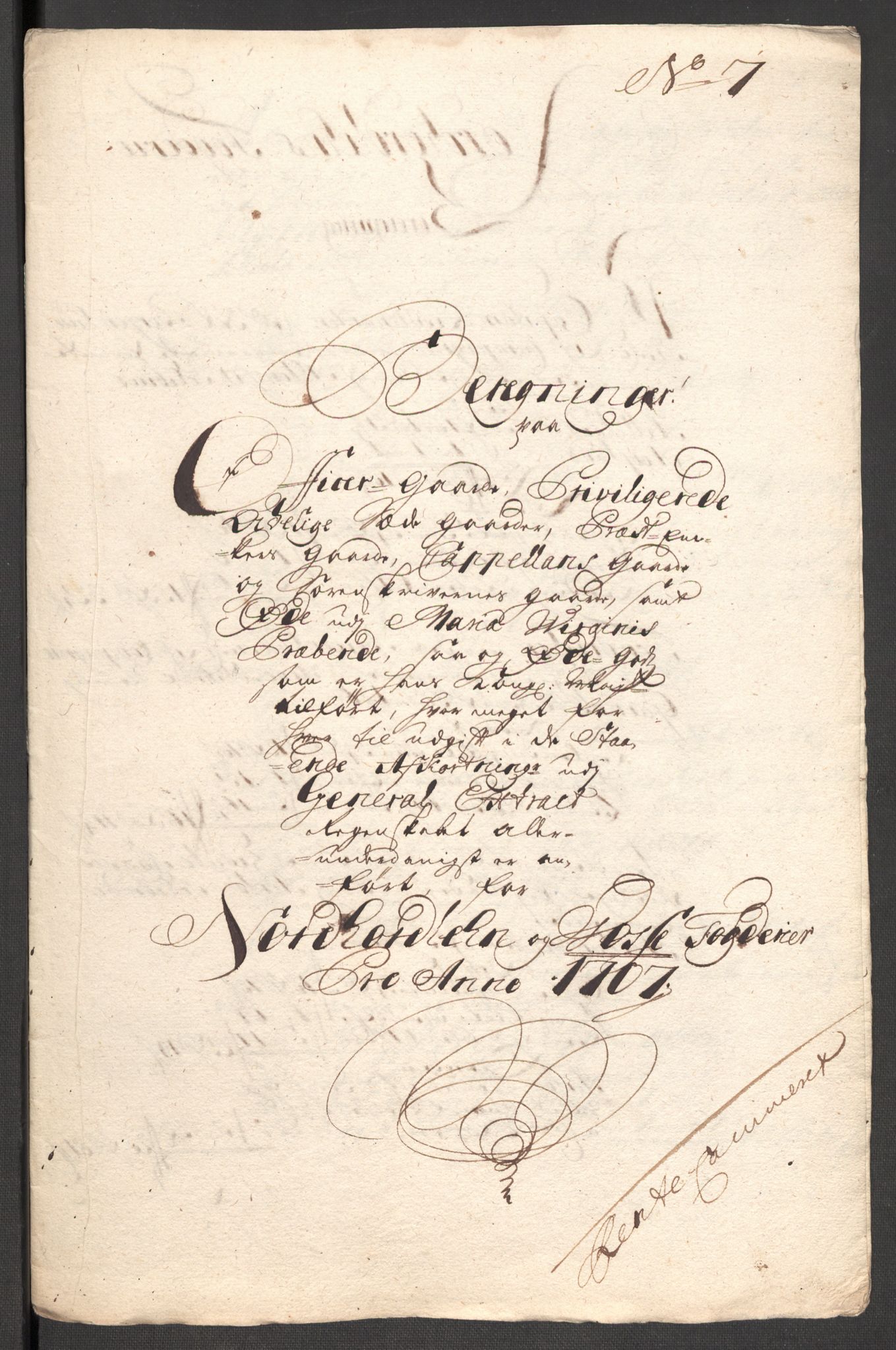 Rentekammeret inntil 1814, Reviderte regnskaper, Fogderegnskap, RA/EA-4092/R51/L3188: Fogderegnskap Nordhordland og Voss, 1706-1707, s. 119