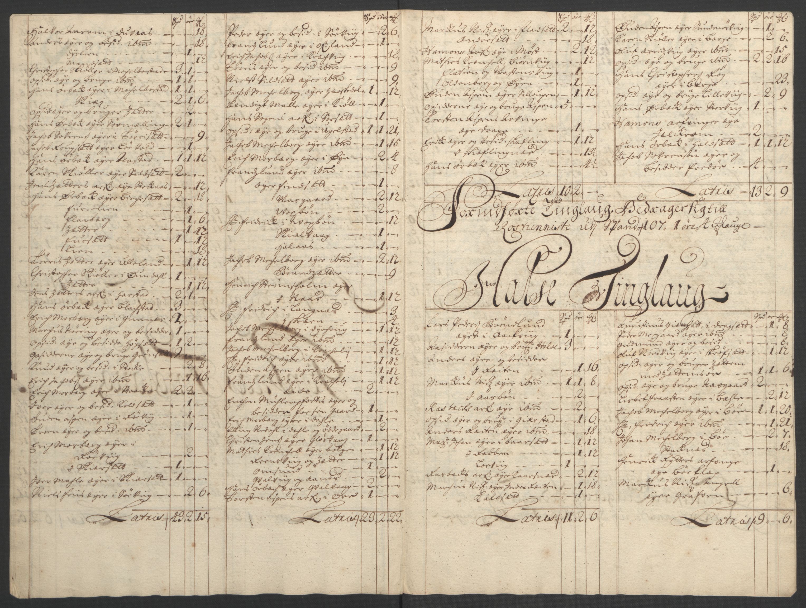 Rentekammeret inntil 1814, Reviderte regnskaper, Fogderegnskap, RA/EA-4092/R56/L3736: Fogderegnskap Nordmøre, 1694-1696, s. 81