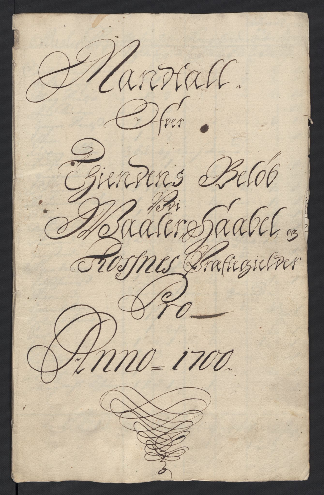 Rentekammeret inntil 1814, Reviderte regnskaper, Fogderegnskap, RA/EA-4092/R04/L0129: Fogderegnskap Moss, Onsøy, Tune, Veme og Åbygge, 1700, s. 280