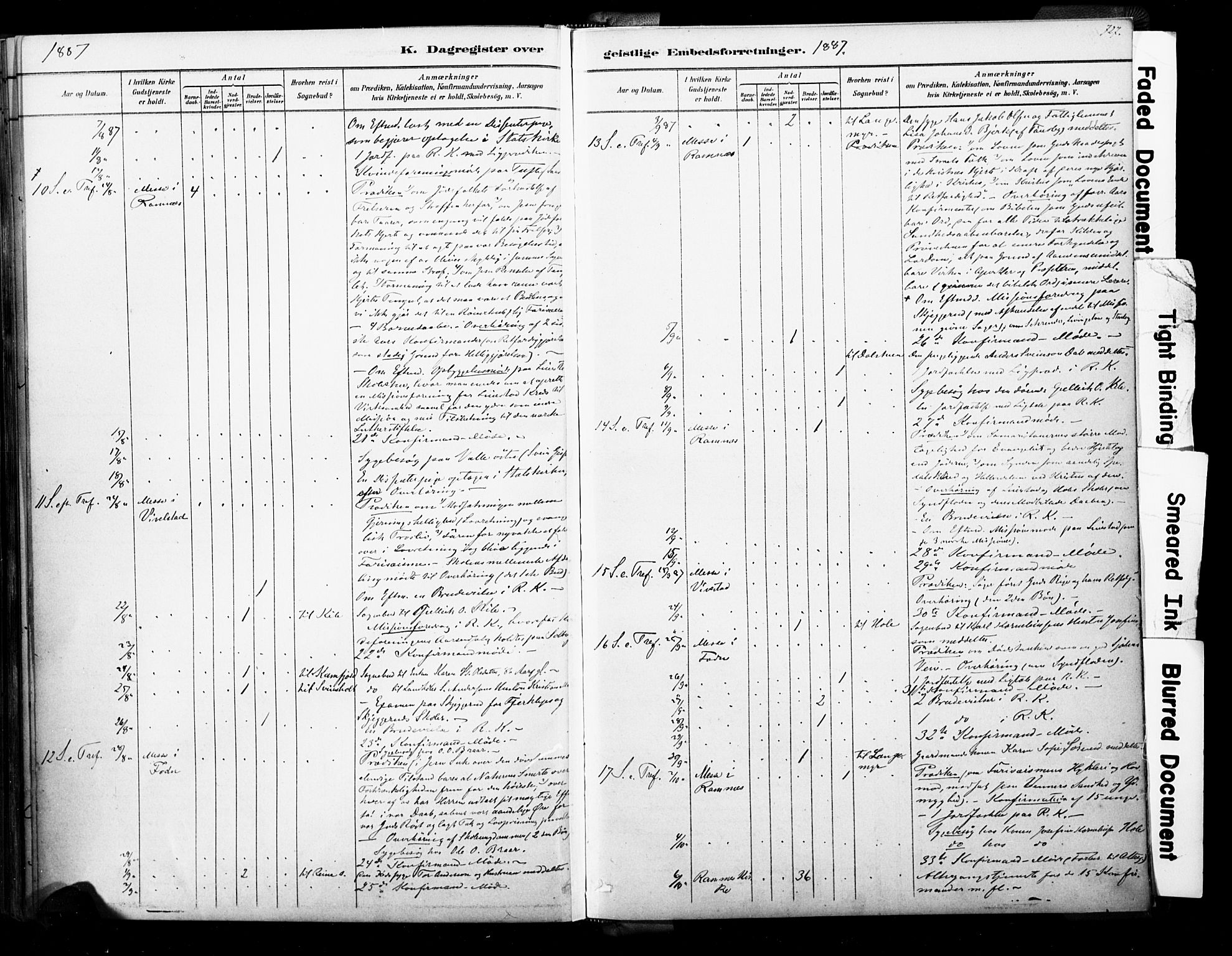 Ramnes kirkebøker, AV/SAKO-A-314/F/Fa/L0007: Ministerialbok nr. I 7, 1878-1895, s. 726-727