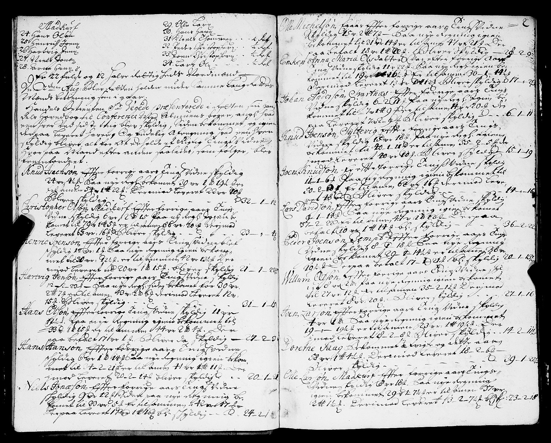 Finnmark sorenskriveri, AV/SATØ-S-0053/F/Fa/L0041: Justisprotokoller, 1731-1735, s. 1b-2a