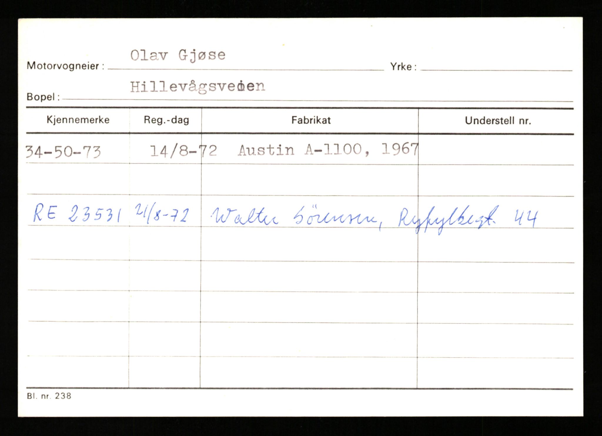 Stavanger trafikkstasjon, SAST/A-101942/0/G/L0011: Registreringsnummer: 240000 - 363477, 1930-1971, s. 2855