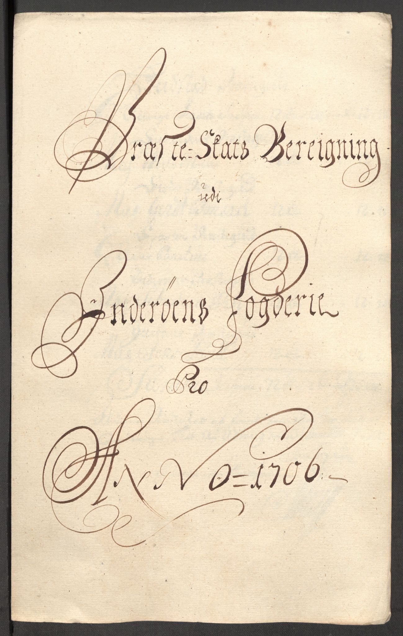 Rentekammeret inntil 1814, Reviderte regnskaper, Fogderegnskap, RA/EA-4092/R63/L4315: Fogderegnskap Inderøy, 1706-1707, s. 148
