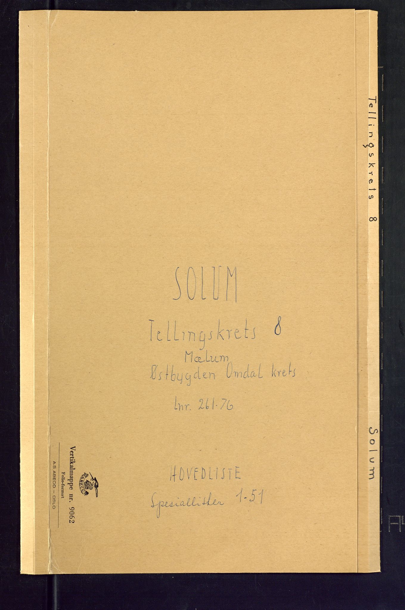 SAKO, Folketelling 1875 for 0818P Solum prestegjeld, 1875, s. 37