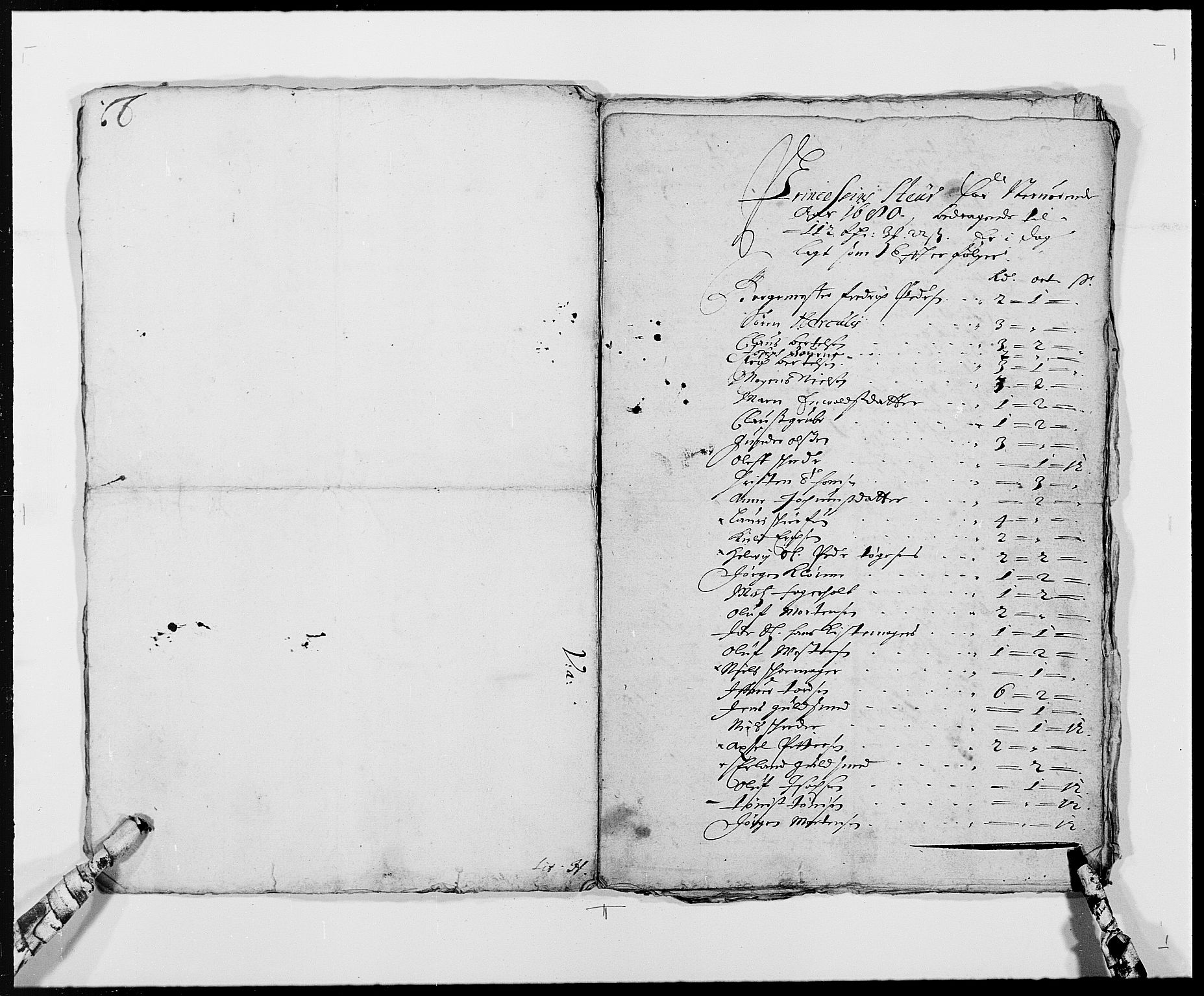 Rentekammeret inntil 1814, Reviderte regnskaper, Byregnskaper, AV/RA-EA-4066/R/Ri/L0177: [I1] Kontribusjonsregnskap, 1675-1689, s. 106