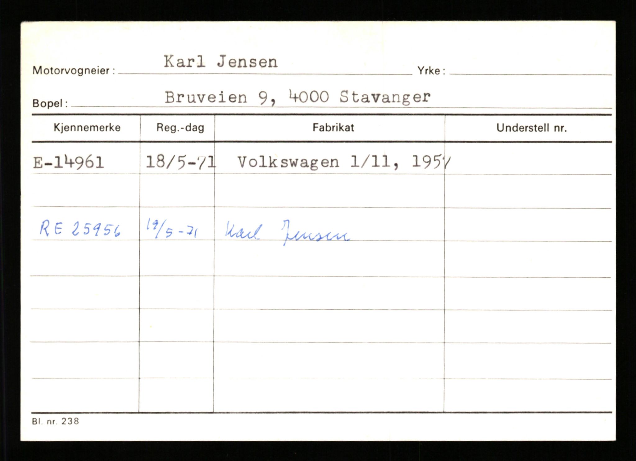 Stavanger trafikkstasjon, AV/SAST-A-101942/0/G/L0003: Registreringsnummer: 10466 - 15496, 1930-1971, s. 2868