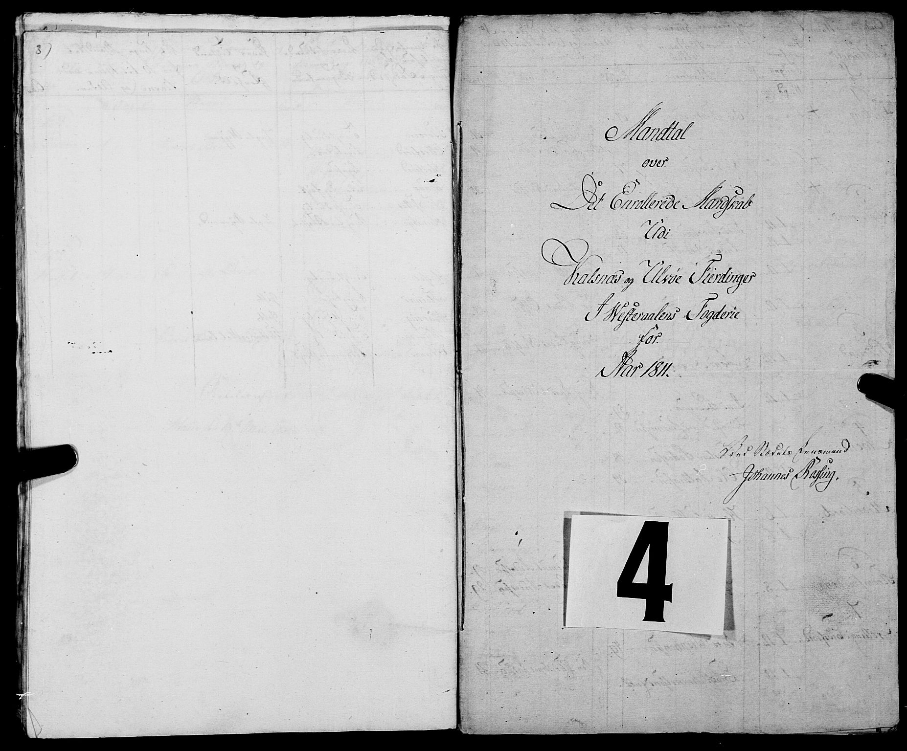 Fylkesmannen i Nordland, AV/SAT-A-0499/1.1/R/Ra/L0028: Innrulleringsmanntall for Hadsel (Kalsnes og Ulvøe fjerdinger), 1806-1836, s. 63