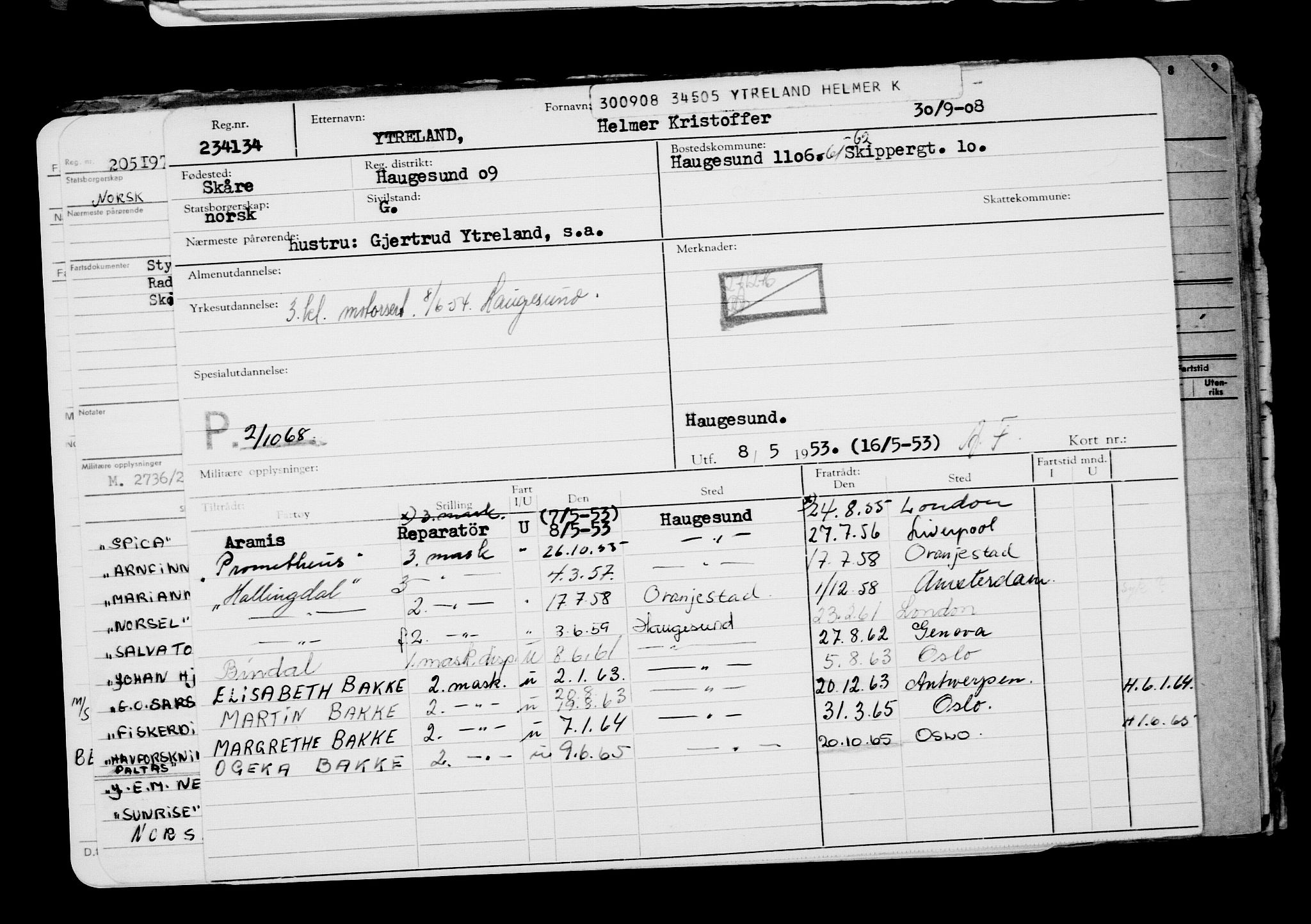 Direktoratet for sjømenn, RA/S-3545/G/Gb/L0079: Hovedkort, 1908, s. 489