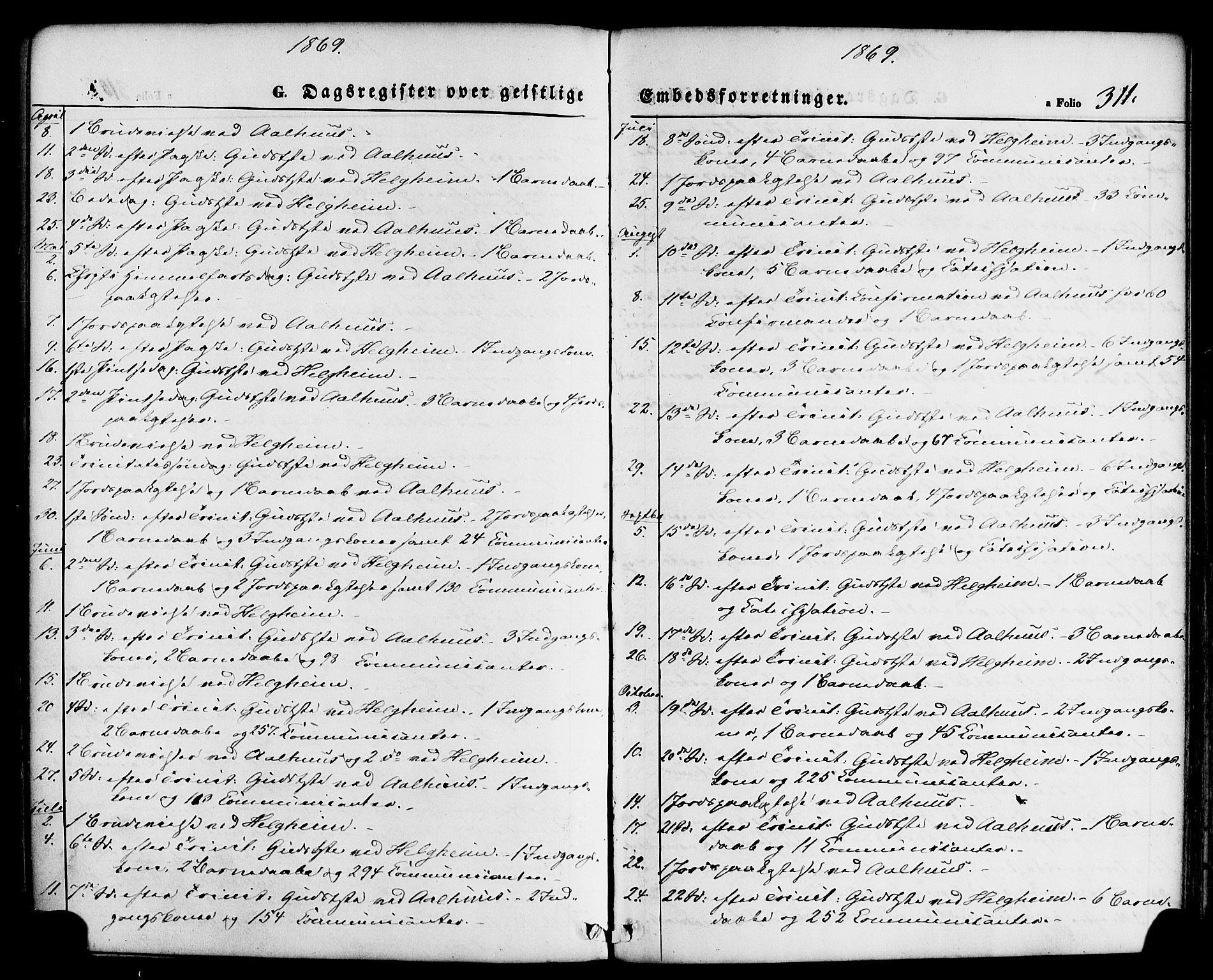 Jølster sokneprestembete, SAB/A-80701/H/Haa/Haaa/L0011: Ministerialbok nr. A 11, 1866-1881, s. 311
