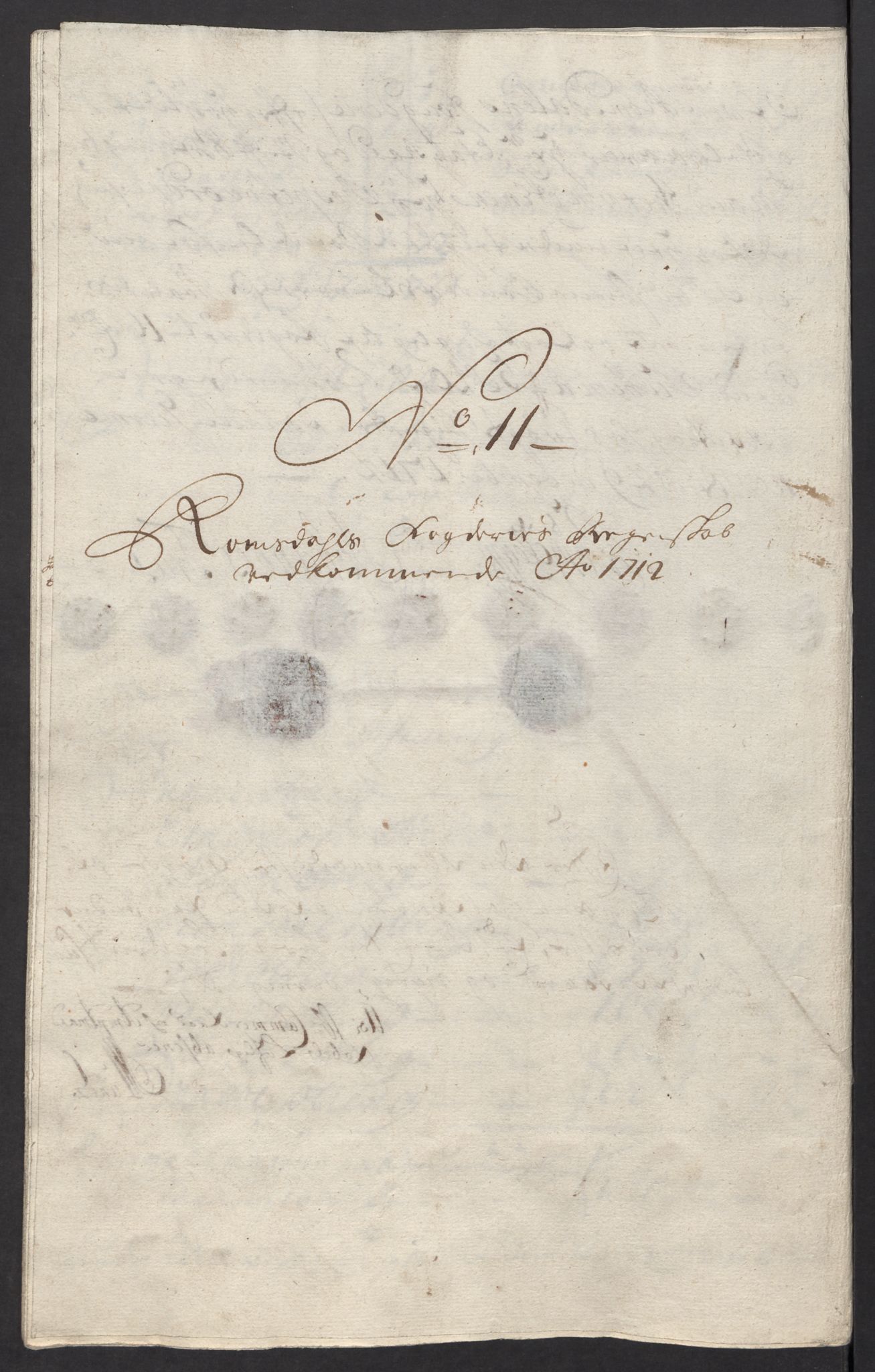 Rentekammeret inntil 1814, Reviderte regnskaper, Fogderegnskap, RA/EA-4092/R55/L3661: Fogderegnskap Romsdal, 1712, s. 123