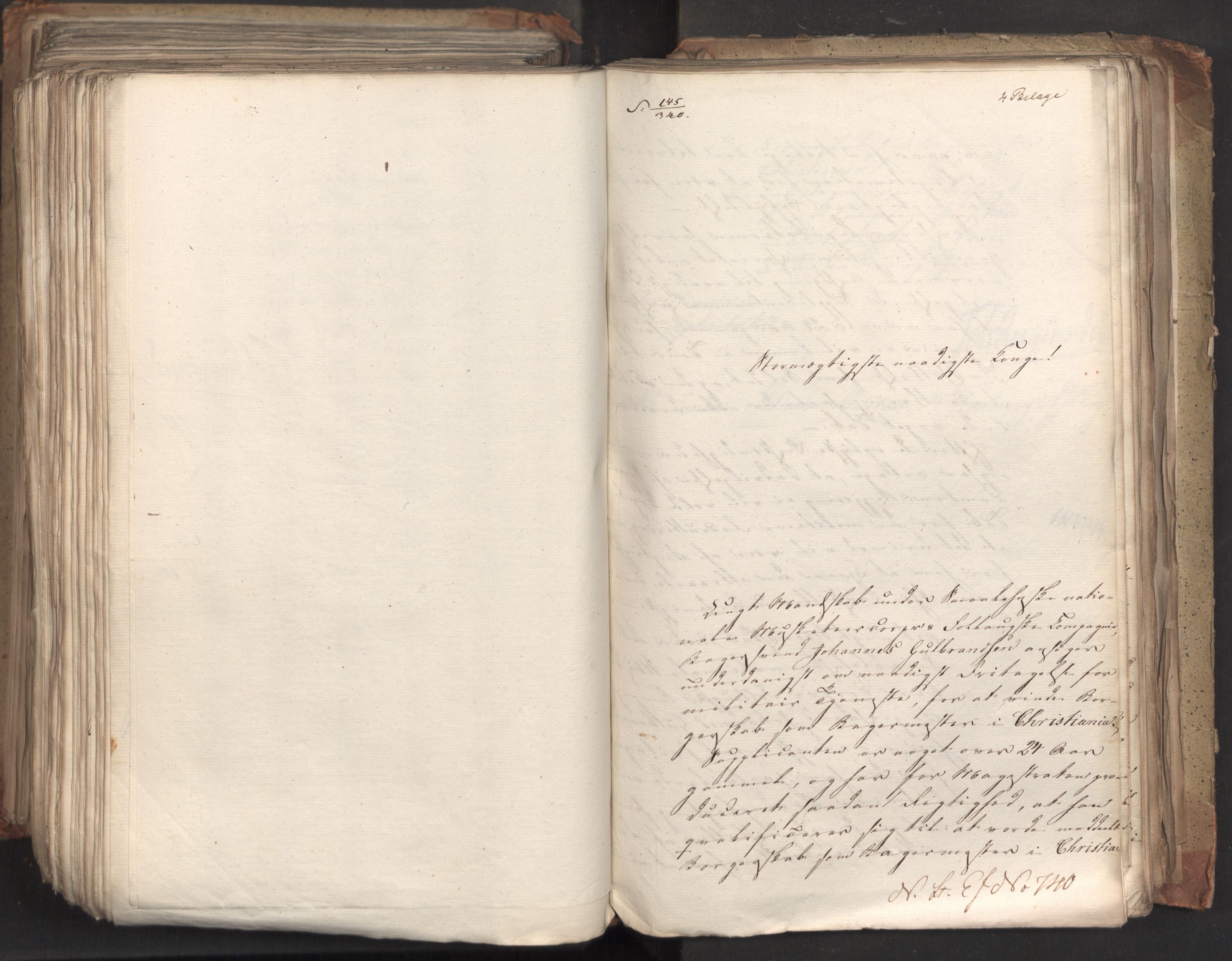 Statsrådsavdelingen i Stockholm, AV/RA-S-1003/D/Da/L0035: Regjeringsinnstillinger nr. 541-840, 1823, s. 543