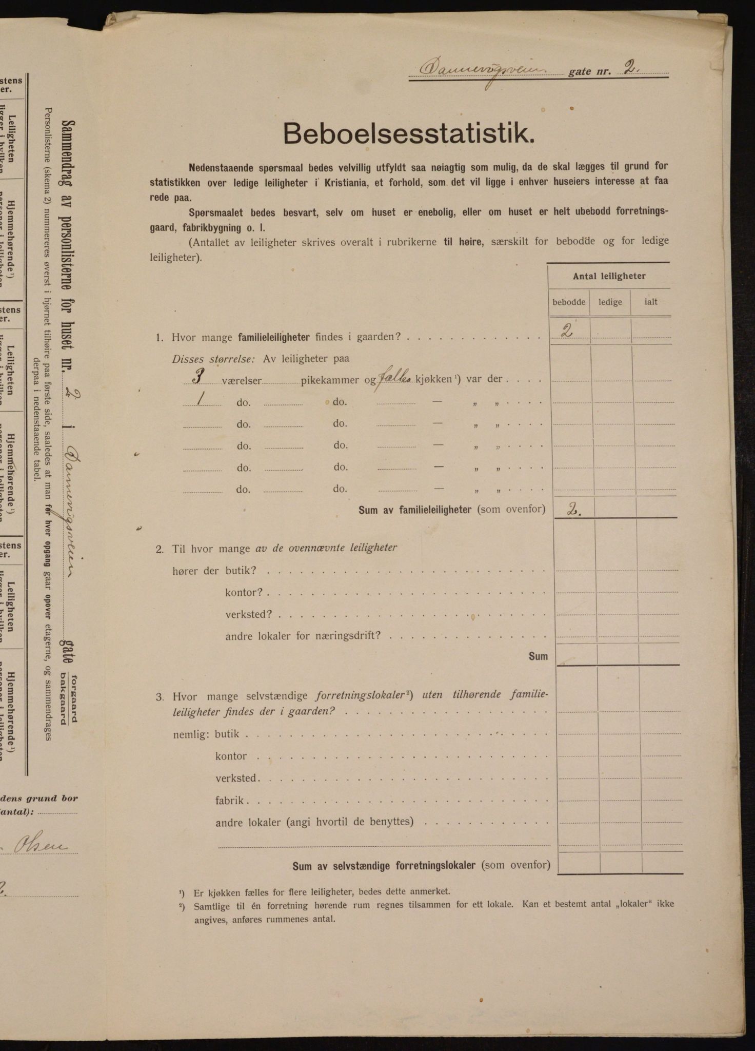 OBA, Kommunal folketelling 1.2.1912 for Kristiania, 1912, s. 14973