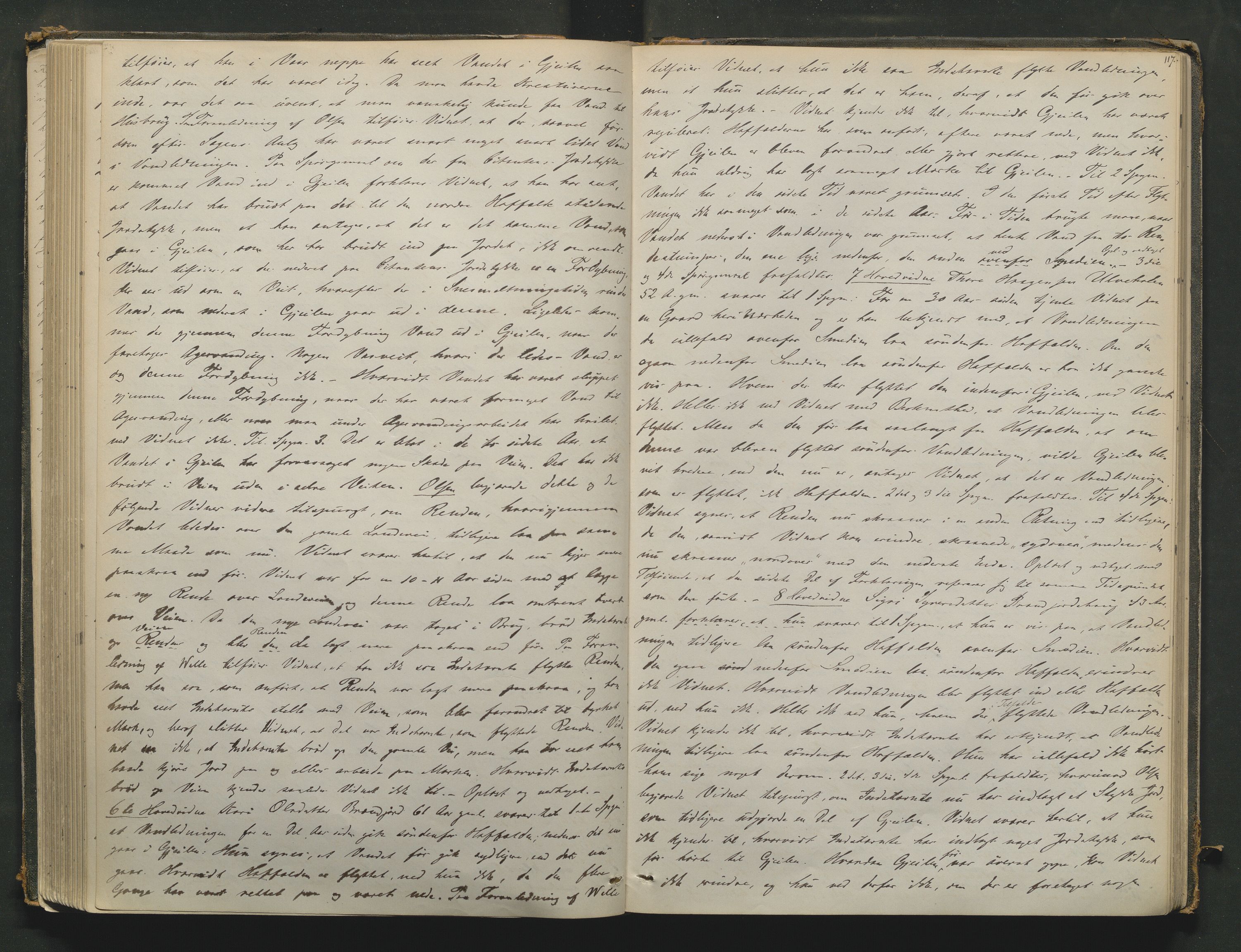 Nord-Gudbrandsdal tingrett, AV/SAH-TING-002/G/Gc/Gcb/L0003: Ekstrarettsprotokoll for åstedssaker, 1867-1876, s. 116b-117a
