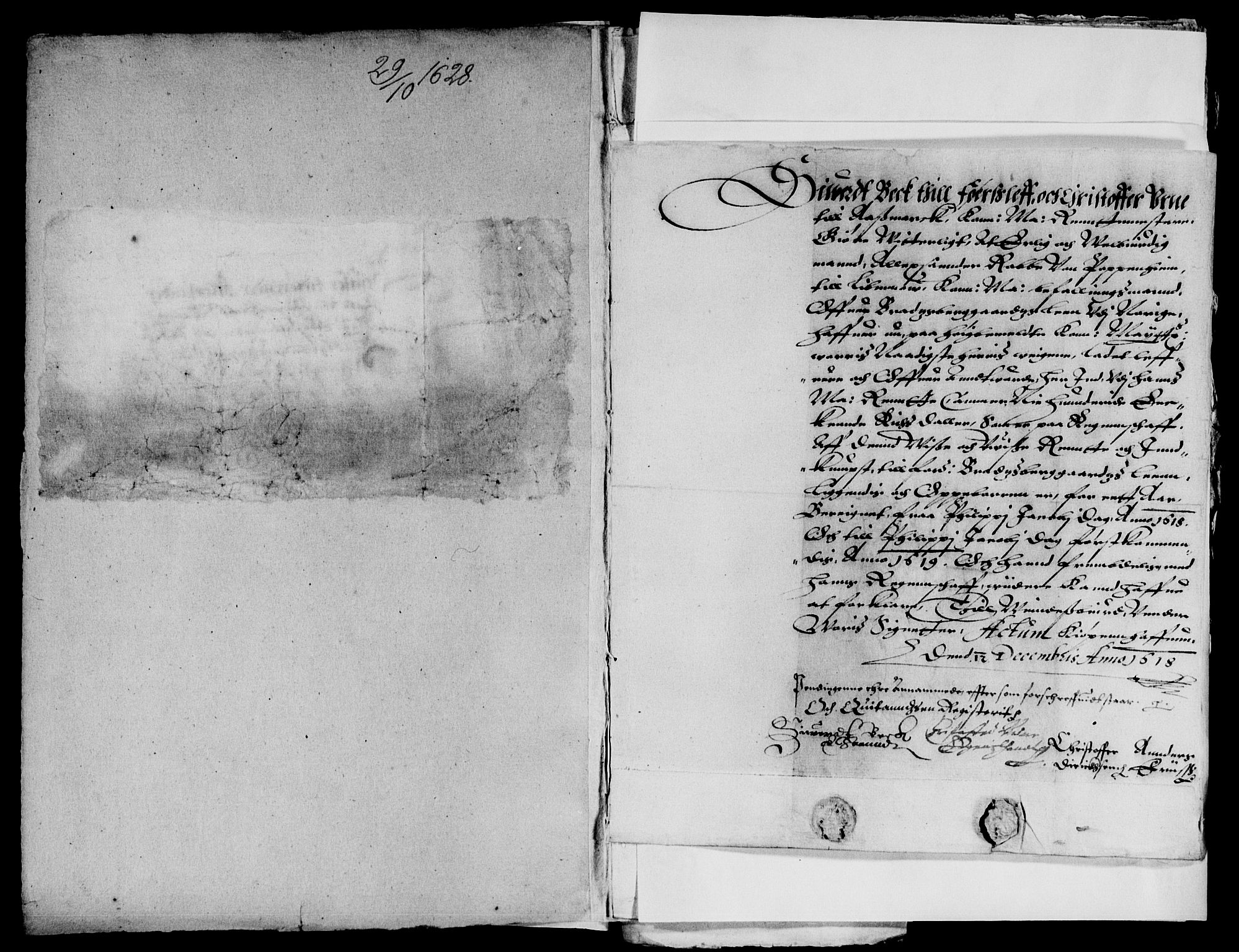 Rentekammeret inntil 1814, Reviderte regnskaper, Lensregnskaper, AV/RA-EA-5023/R/Rb/Rbp/L0005: Bratsberg len, 1612-1620