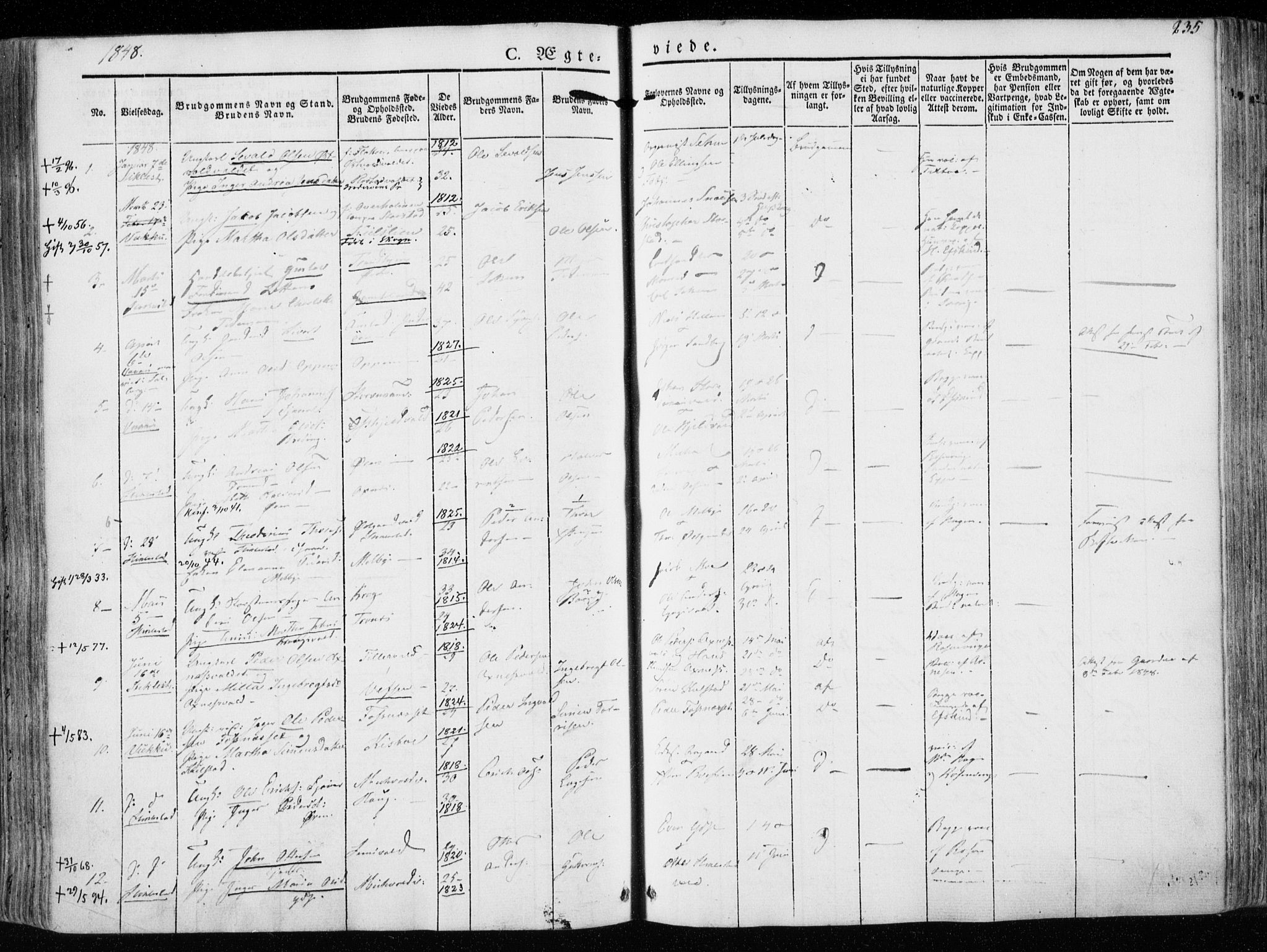 Ministerialprotokoller, klokkerbøker og fødselsregistre - Nord-Trøndelag, SAT/A-1458/723/L0239: Ministerialbok nr. 723A08, 1841-1851, s. 235