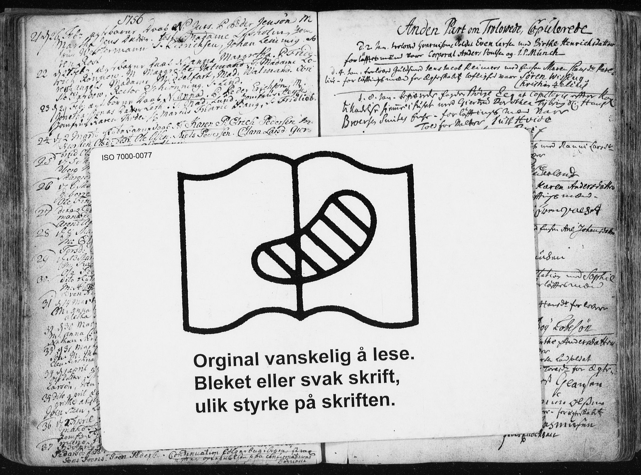 Ministerialprotokoller, klokkerbøker og fødselsregistre - Sør-Trøndelag, SAT/A-1456/601/L0036: Ministerialbok nr. 601A04, 1729-1769