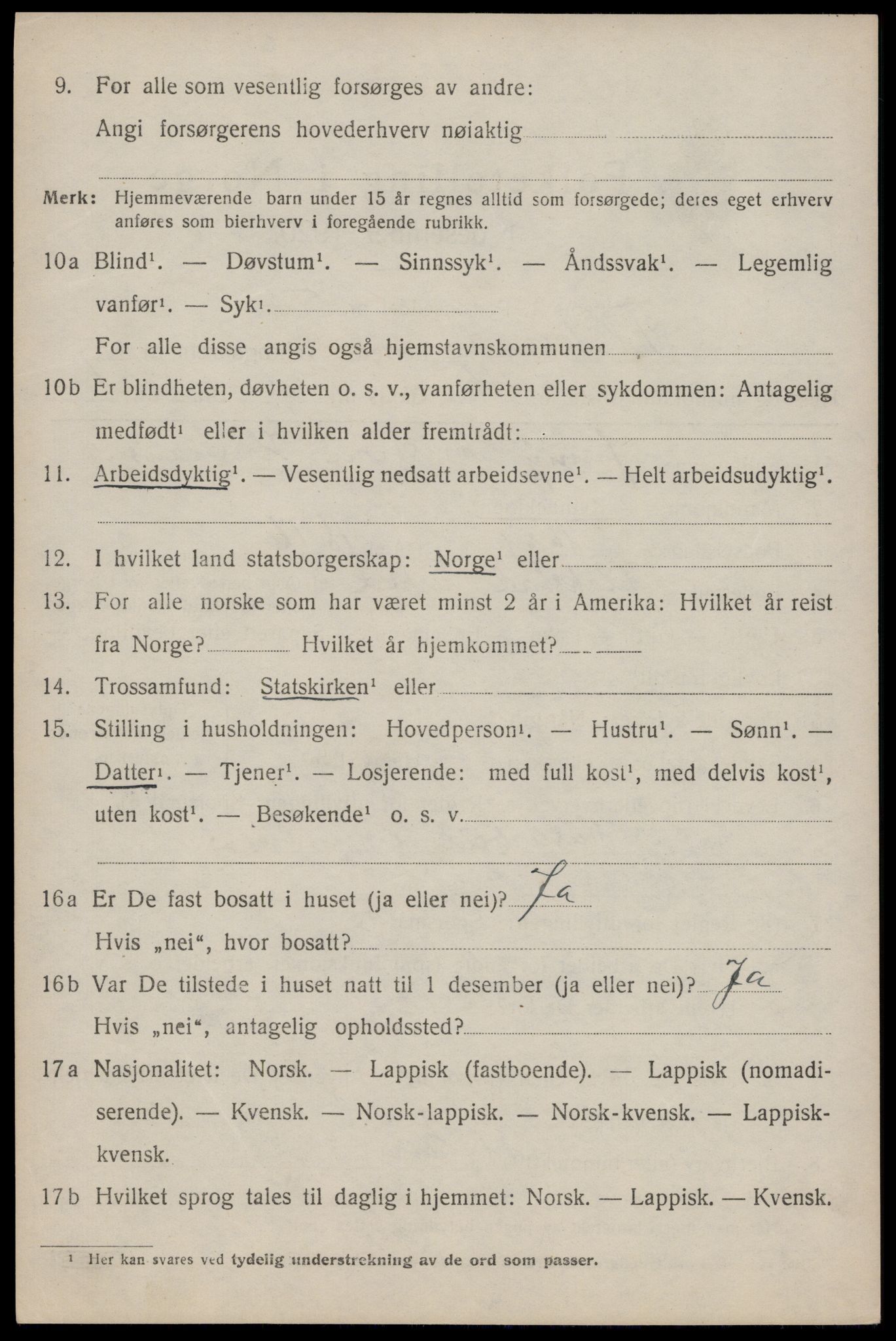 SAT, Folketelling 1920 for 1859 Flakstad herred, 1920, s. 3380