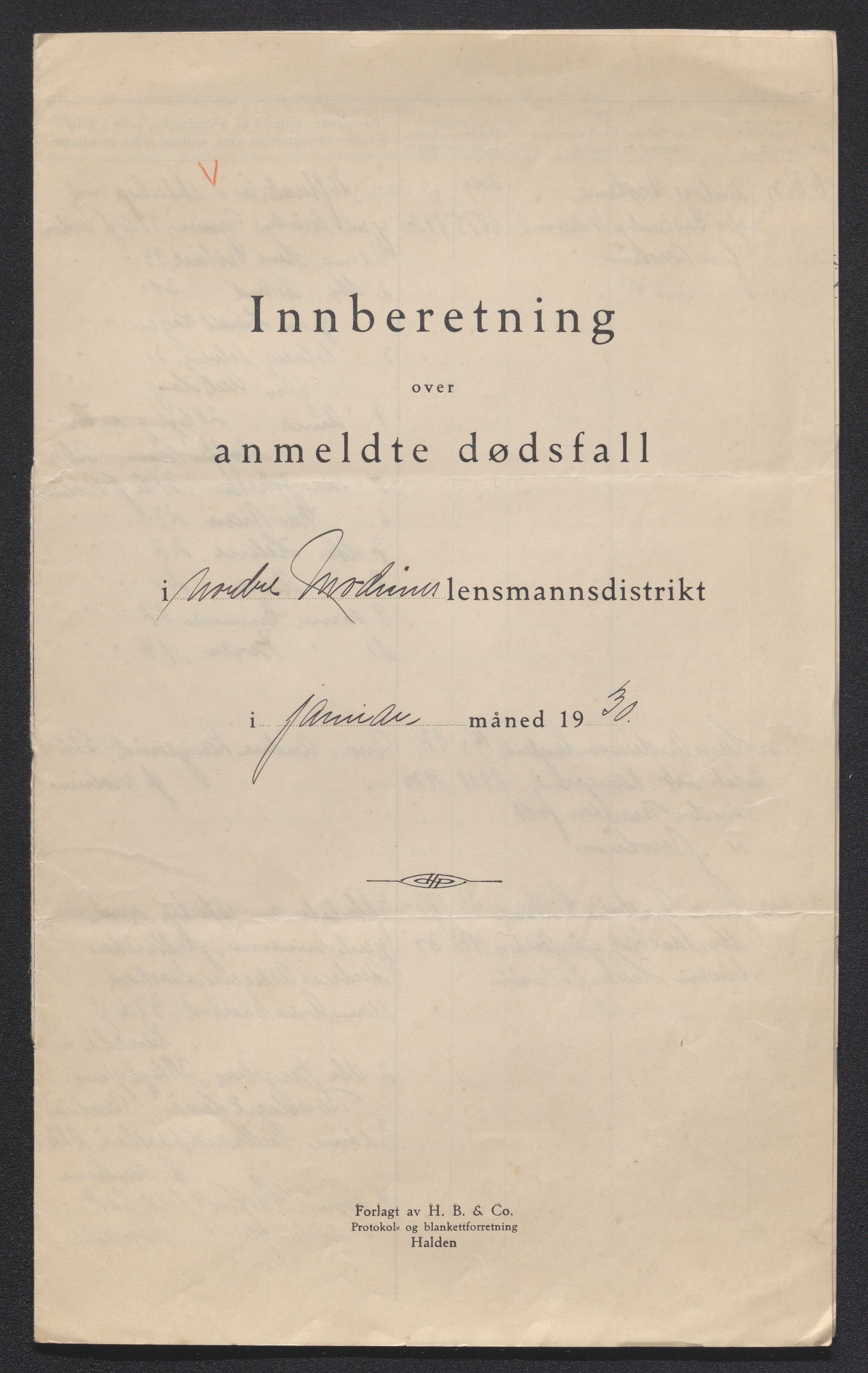 Eiker, Modum og Sigdal sorenskriveri, AV/SAKO-A-123/H/Ha/Hab/L0046: Dødsfallsmeldinger, 1930-1931, s. 18