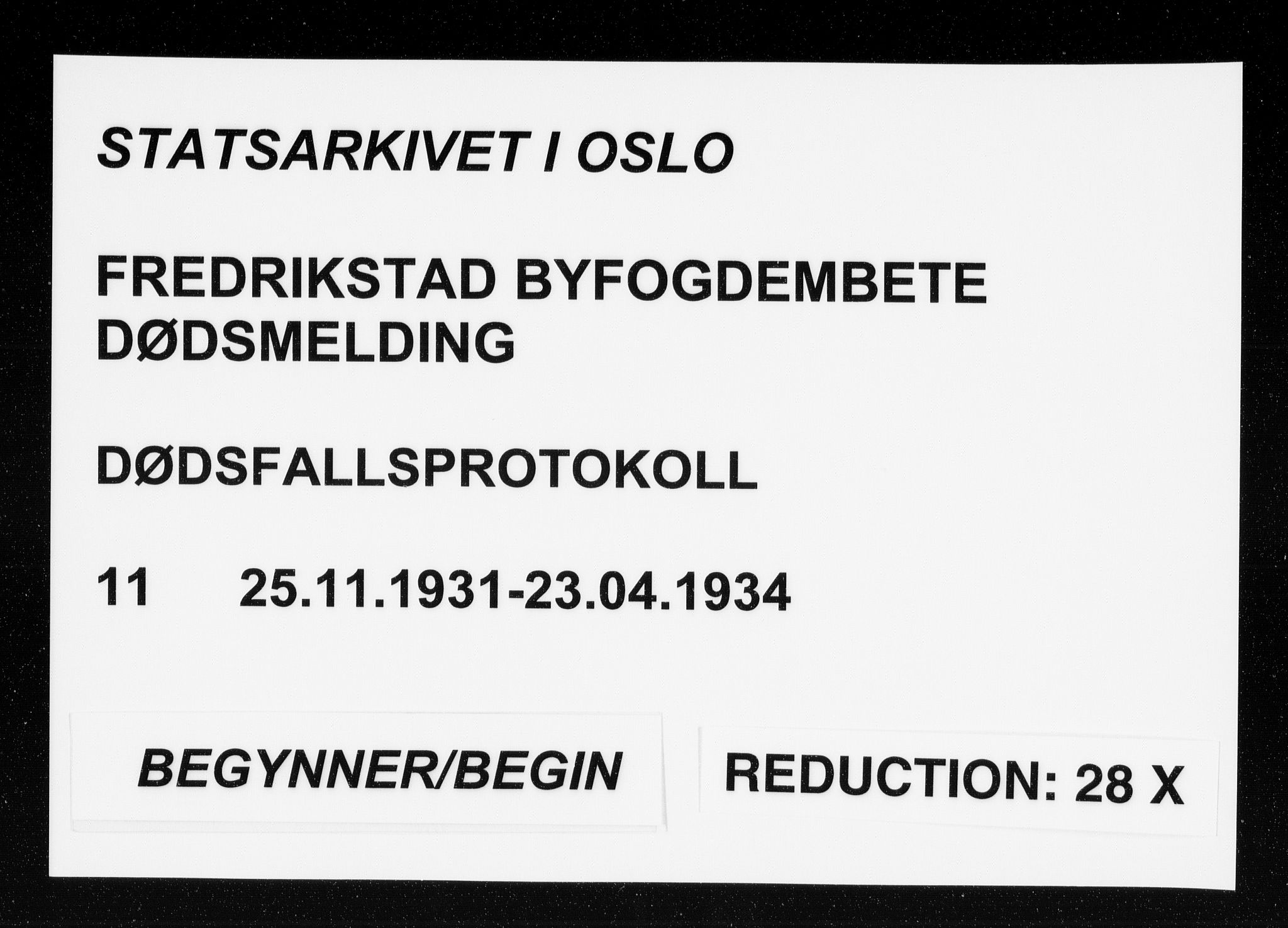 Fredrikstad byfogd, AV/SAO-A-10473a/H/Ha/Hab/L0011: Dødsfallsprotokoll, 1931-1934