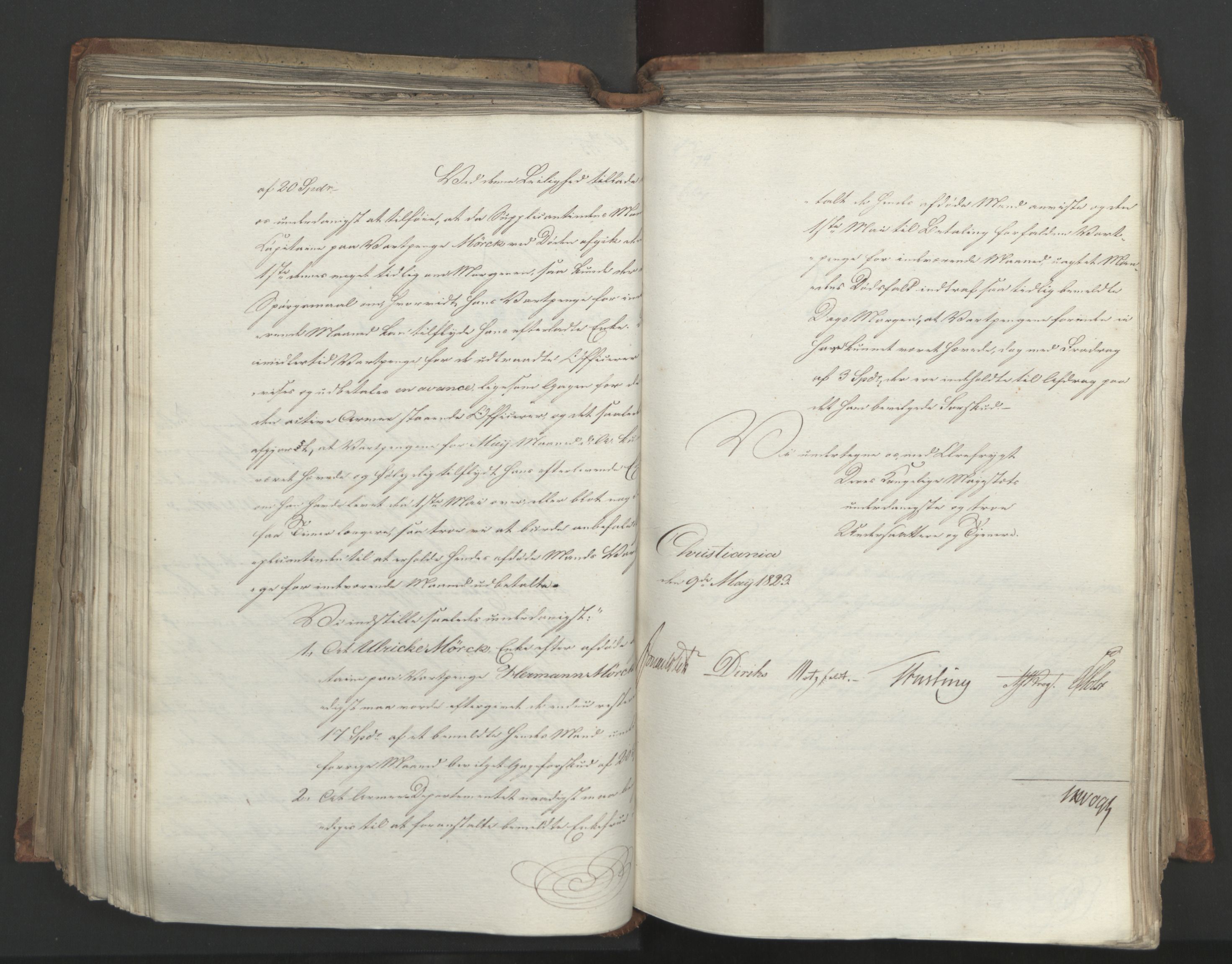 Statsrådsavdelingen i Stockholm, AV/RA-S-1003/D/Da/L0034: Regjeringsinnstillinger nr. 275-540, 1823, s. 327