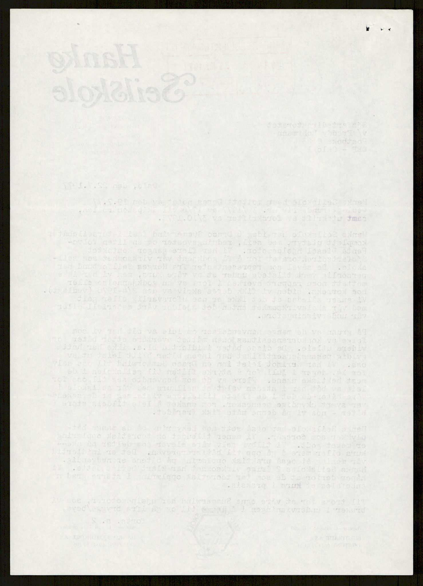 Sjøfartsdirektoratet med forløpere, generelt arkiv, AV/RA-S-1407/D/Du/Duc/L0641/0004: Skipskontrollen - Forskrifter    / Utleiebåter (2 mapper), 1977-1989, s. 398