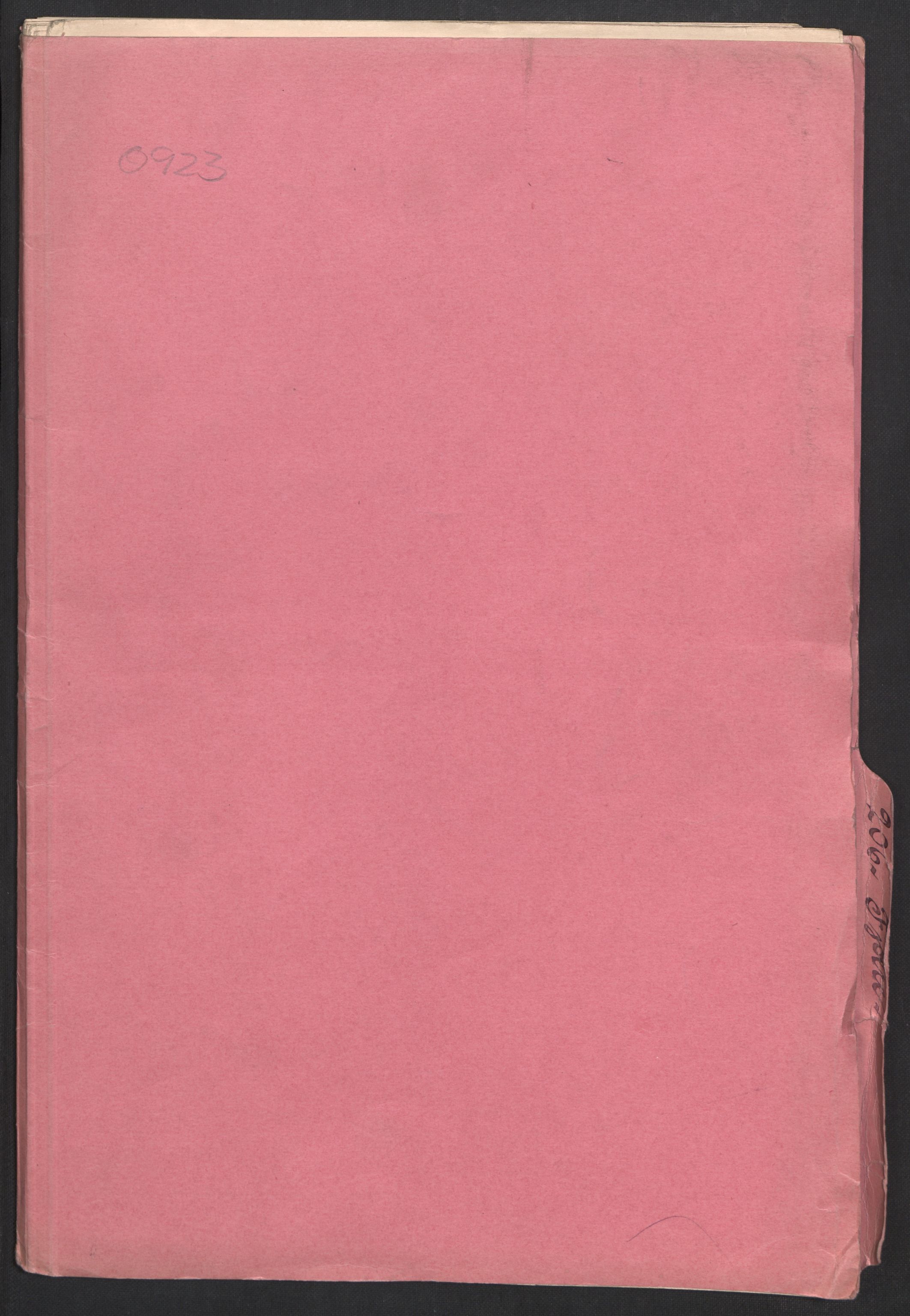 SAK, Folketelling 1920 for 0923 Fjære herred, 1920, s. 1