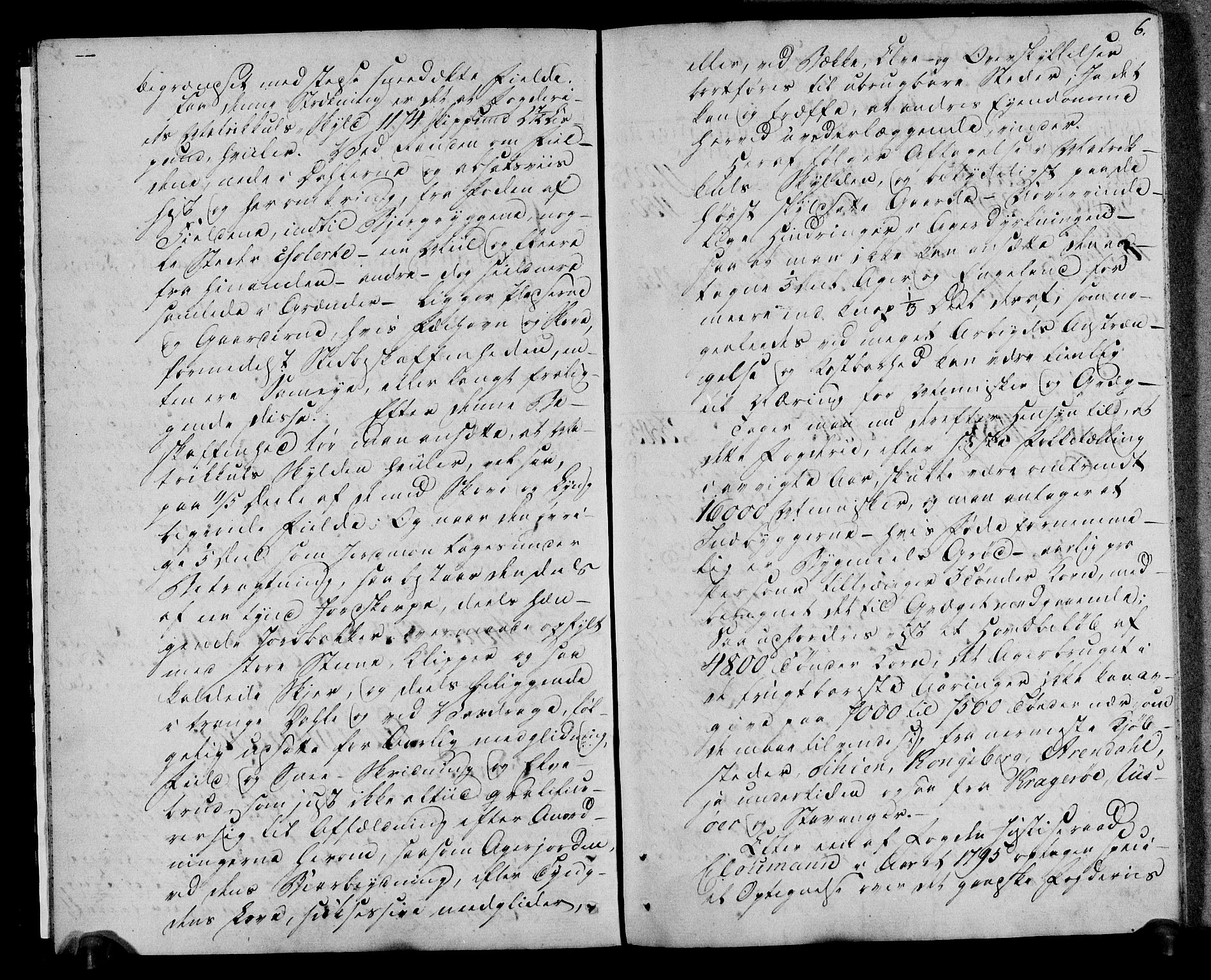 Rentekammeret inntil 1814, Realistisk ordnet avdeling, AV/RA-EA-4070/N/Ne/Nea/L0073: Øvre Telemarken fogderi. Deliberasjonsprotokoll, 1803, s. 8