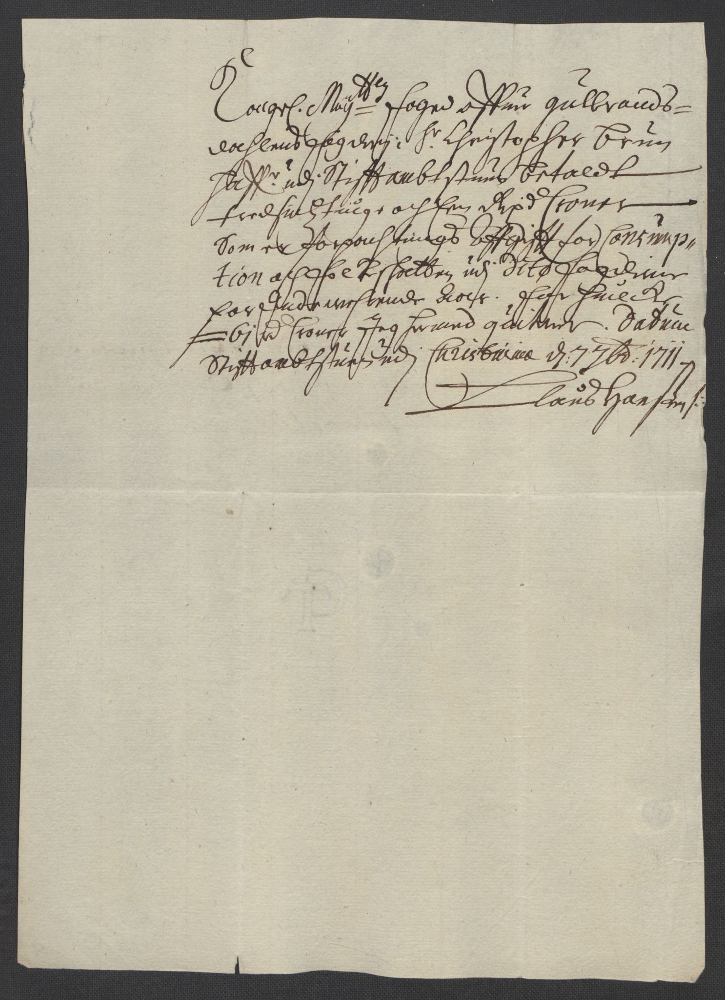 Rentekammeret inntil 1814, Reviderte regnskaper, Fogderegnskap, AV/RA-EA-4092/R17/L1182: Fogderegnskap Gudbrandsdal, 1713, s. 278