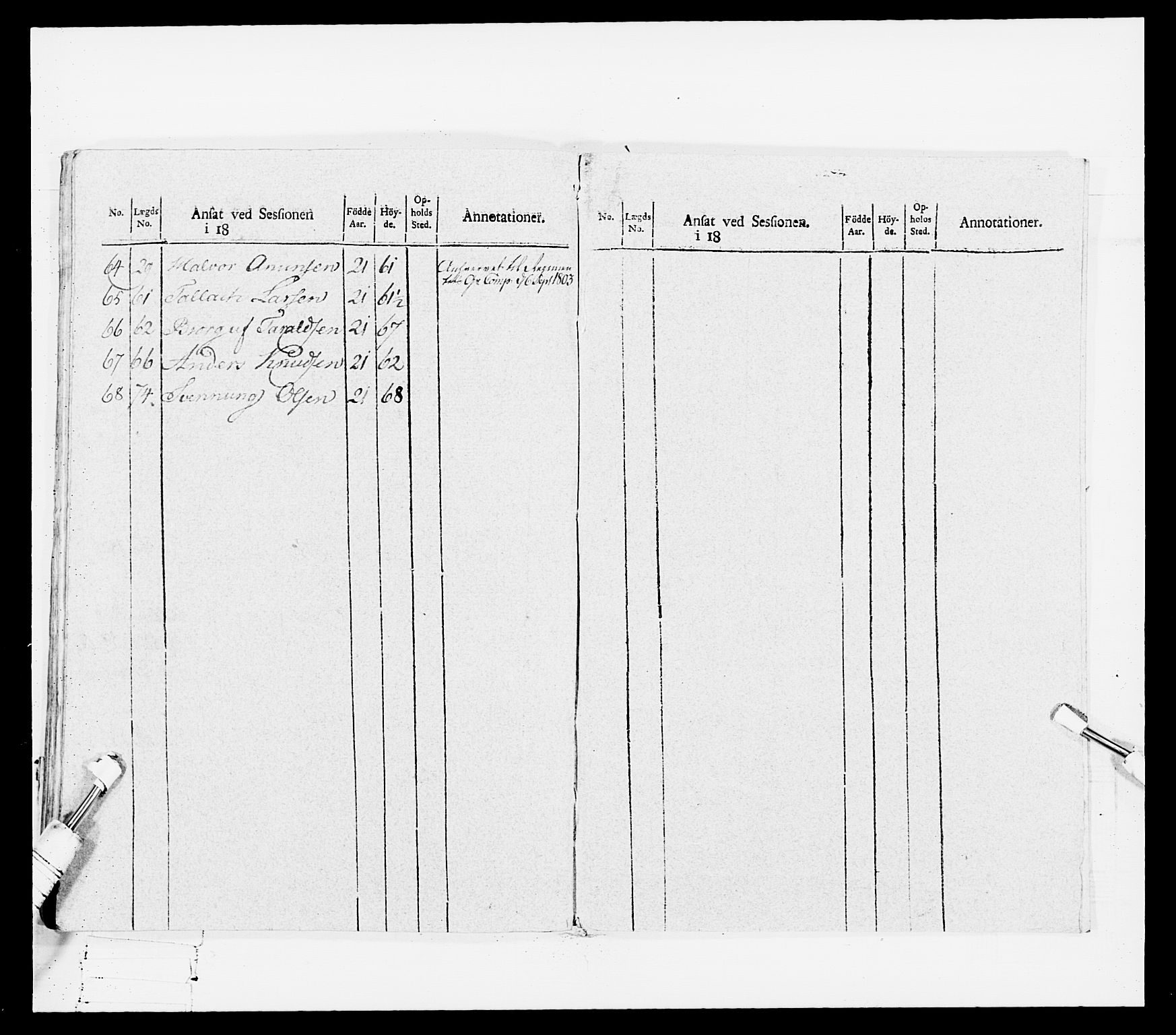 Generalitets- og kommissariatskollegiet, Det kongelige norske kommissariatskollegium, AV/RA-EA-5420/E/Eh/L0114: Telemarkske nasjonale infanteriregiment, 1789-1802, s. 408