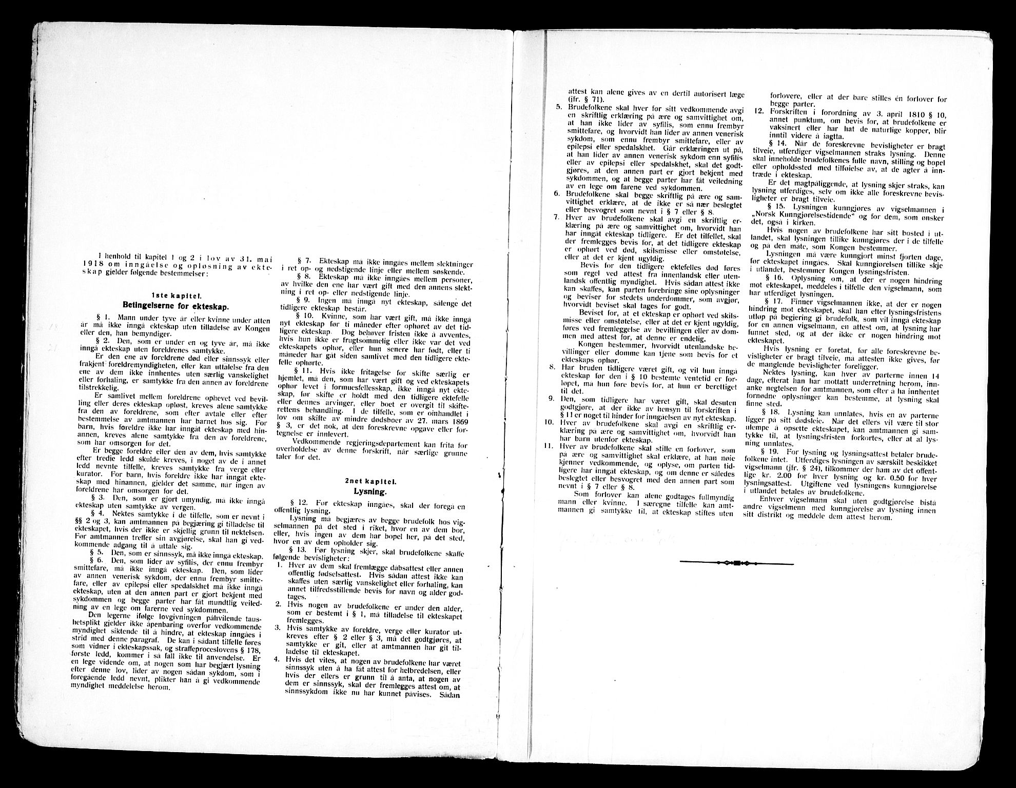 Skjeberg prestekontor Kirkebøker, SAO/A-10923/H/Hc/L0001: Lysningsprotokoll nr. III 1, 1919-1949