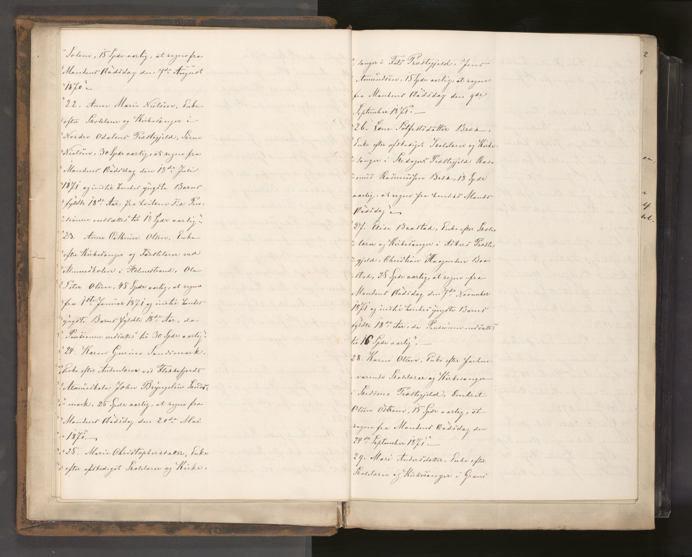 Statsrådssekretariatet, AV/RA-S-1001/A/Ab/L0120: Kgl. res. nr. 1103-2056, 2. halvår, 1872