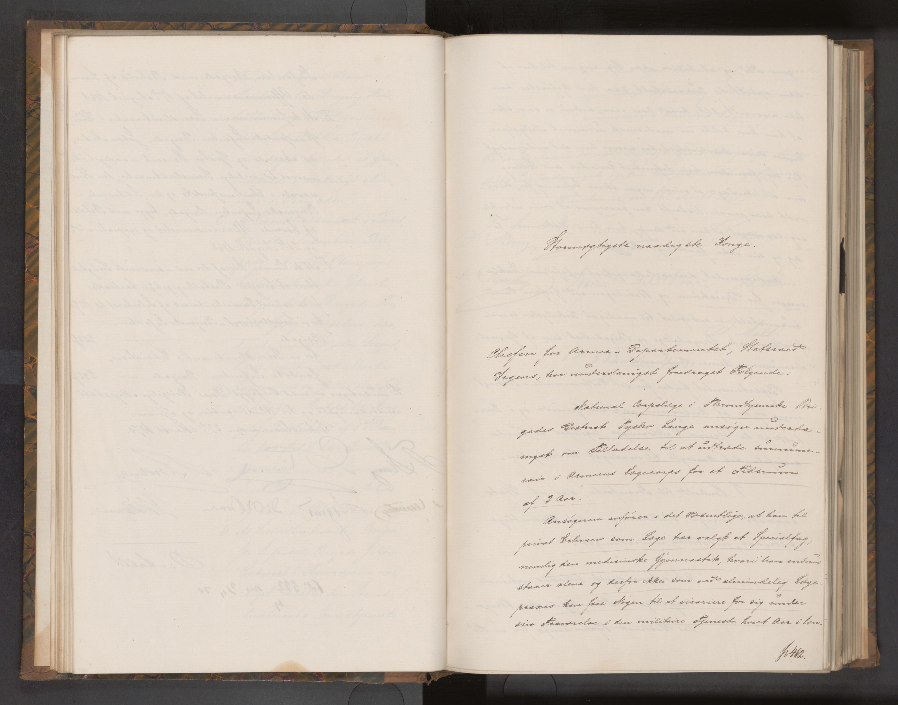 Statsrådsavdelingen i Stockholm, AV/RA-S-1003/D/Da/L0515: Regjeringsinnstillinger nr. 451-600, 1870