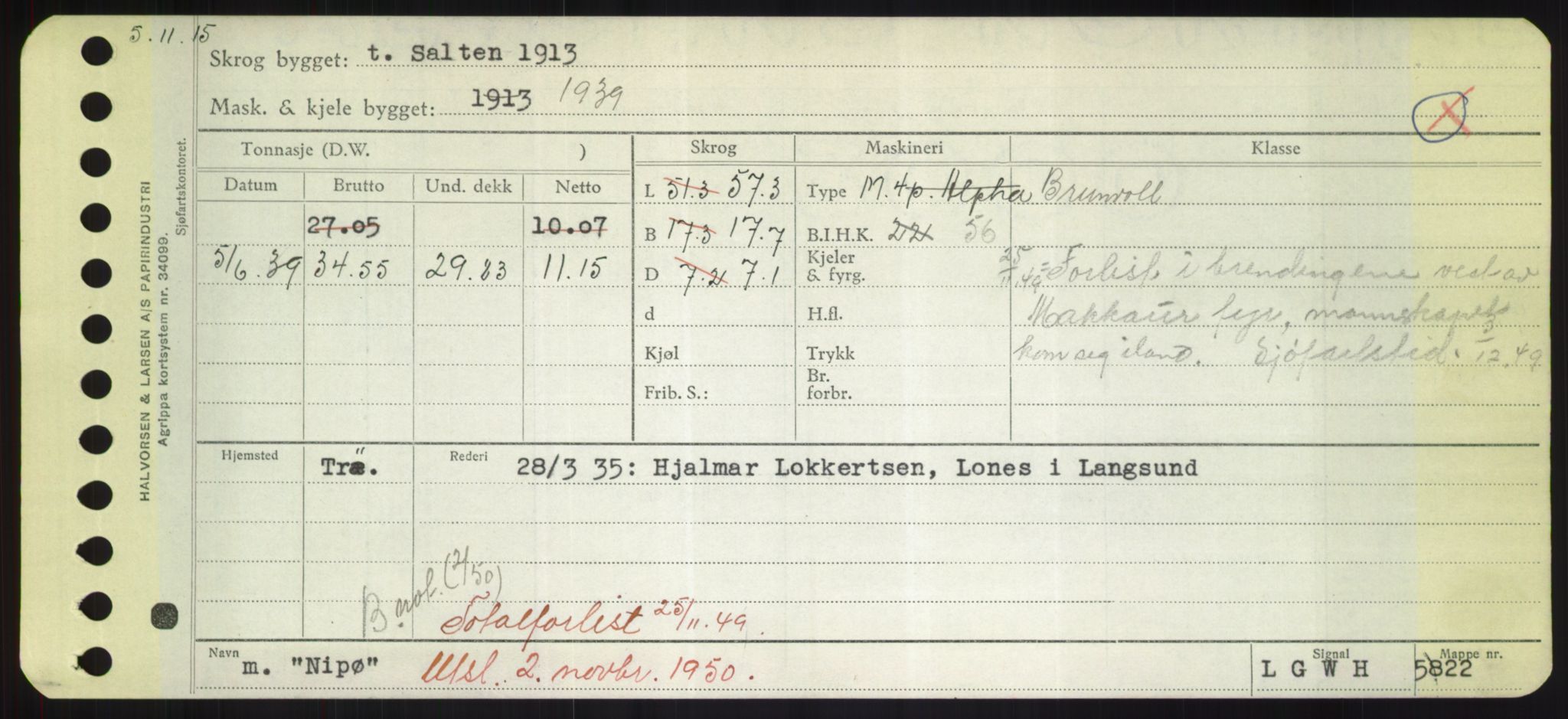 Sjøfartsdirektoratet med forløpere, Skipsmålingen, AV/RA-S-1627/H/Hd/L0026: Fartøy, N-Norhol, s. 229