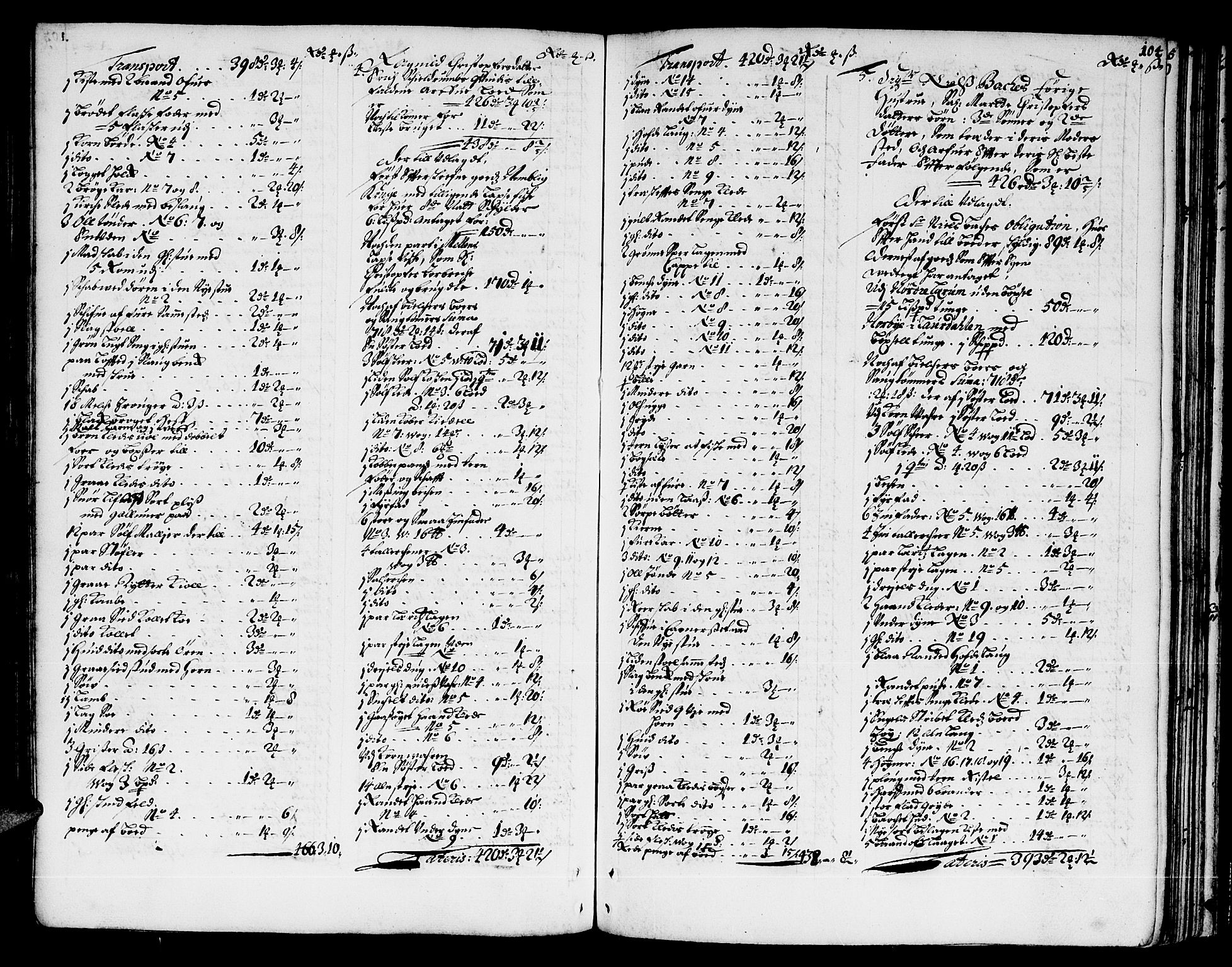 Nordre Jarlsberg sorenskriveri, AV/SAKO-A-80/H/Hc/L0002: Skifteprotokoll, 1686-1690, s. 103b-104a