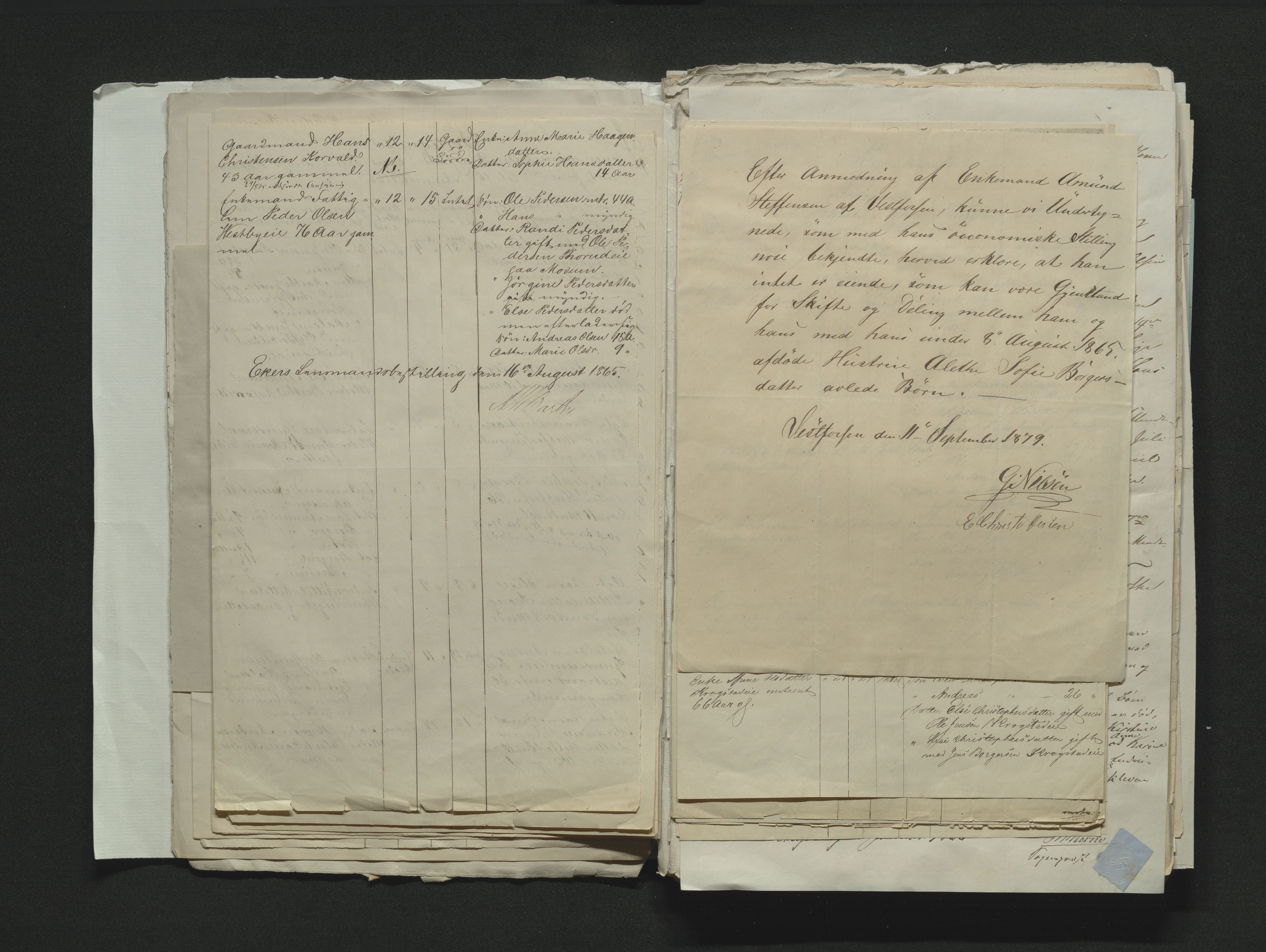 Eiker, Modum og Sigdal sorenskriveri, AV/SAKO-A-123/H/Ha/Hab/L0011: Dødsfallsmeldinger, 1862-1865, s. 545