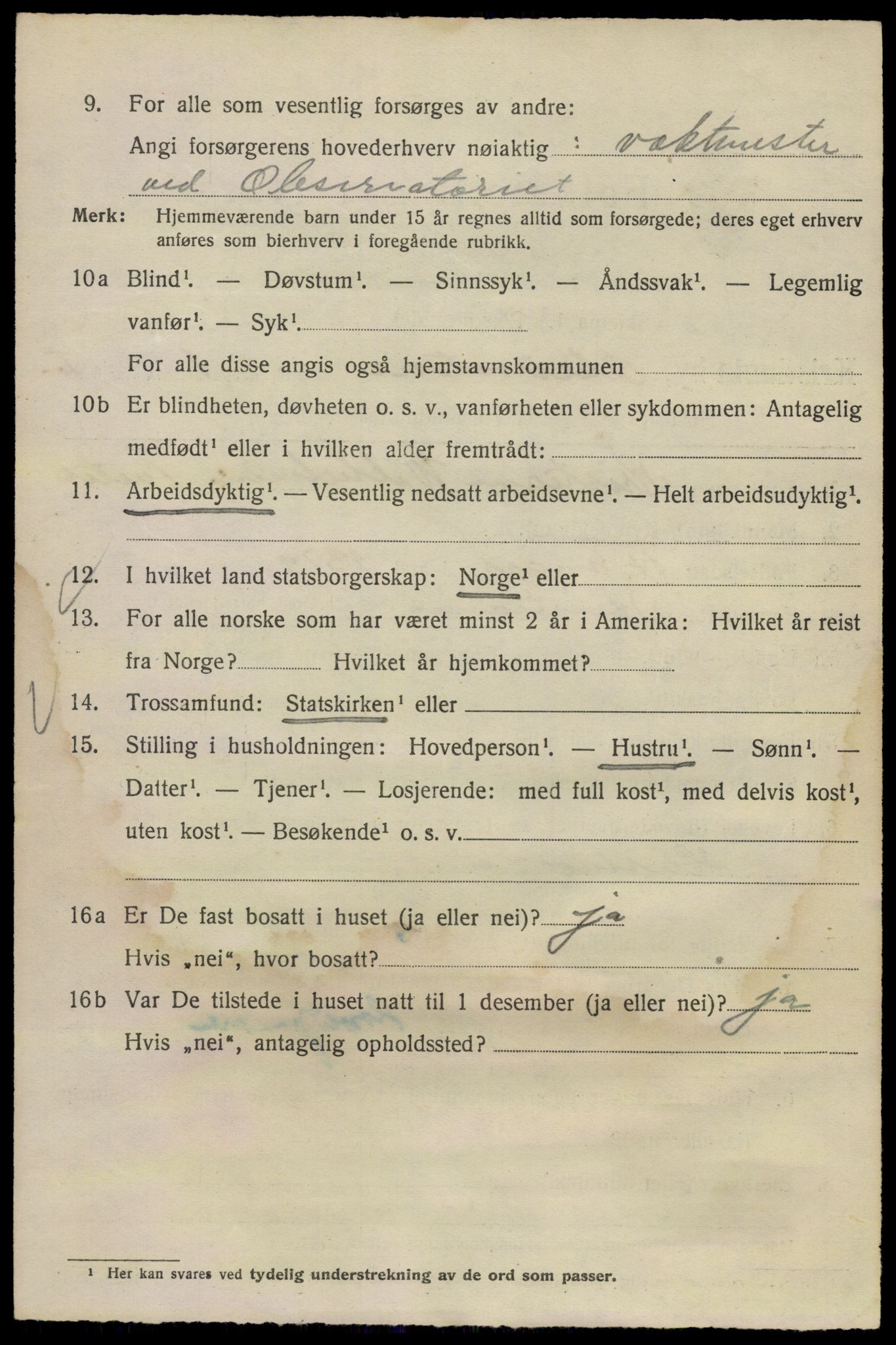 SAO, Folketelling 1920 for 0301 Kristiania kjøpstad, 1920, s. 428082