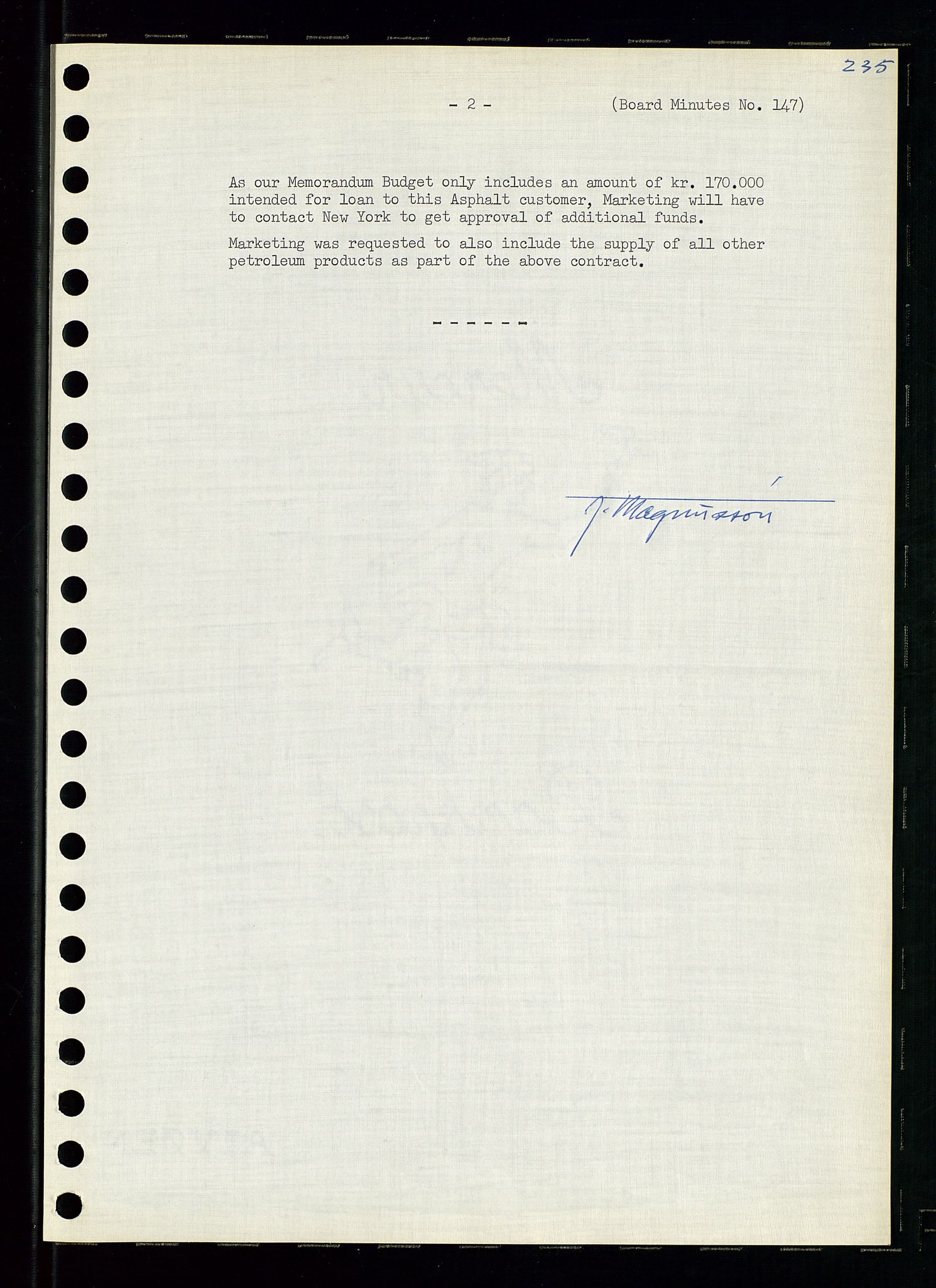 Pa 0982 - Esso Norge A/S, AV/SAST-A-100448/A/Aa/L0001/0004: Den administrerende direksjon Board minutes (styrereferater) / Den administrerende direksjon Board minutes (styrereferater), 1963-1964, s. 29