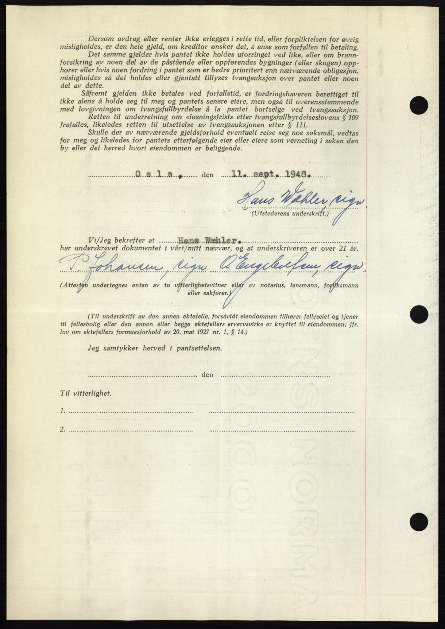 Moss sorenskriveri, AV/SAO-A-10168: Pantebok nr. B20, 1948-1948, Dagboknr: 2367/1948