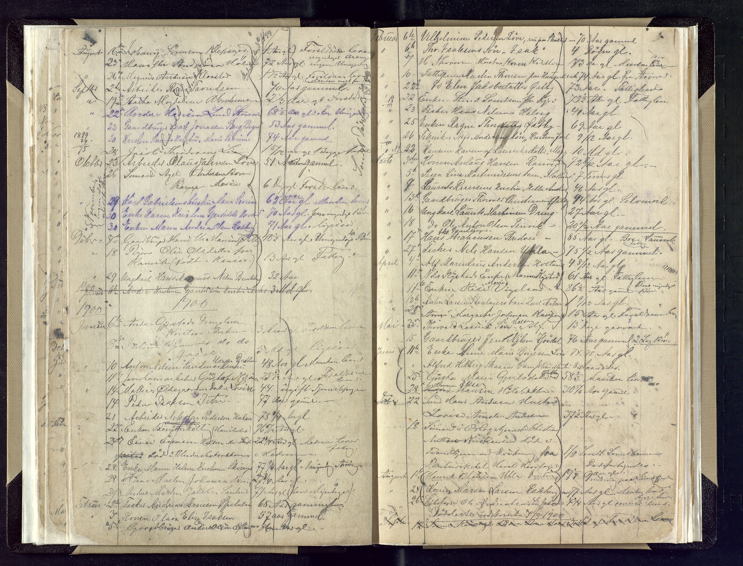 Tjølling lensmannskontor, AV/SAKO-A-16/H/Ha/L0001: Dødsfallsprotokoll, 1886-1916