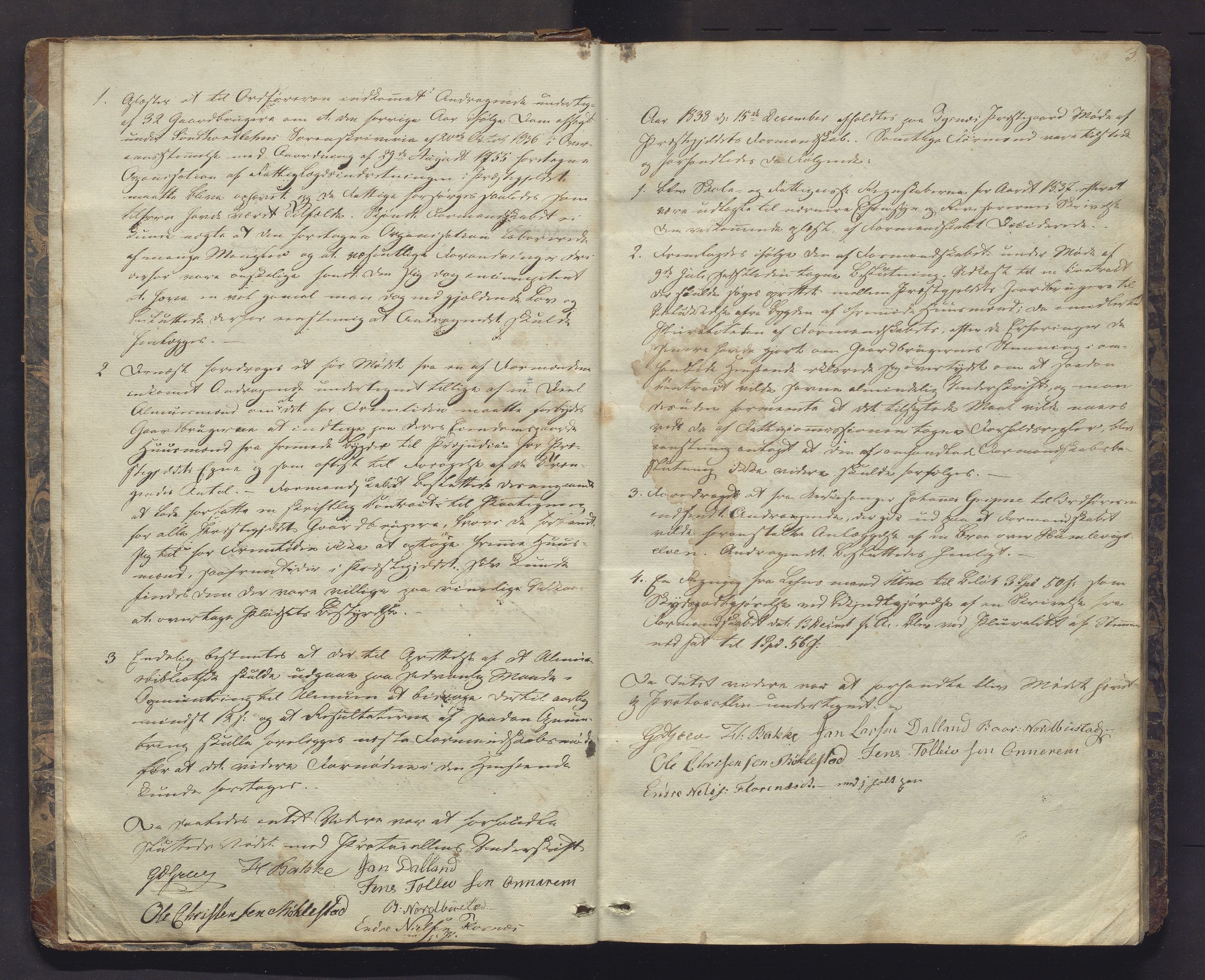 Tysnes kommune. Formannskapet, IKAH/1223-021/A/Aa/L0001: Møtebok for formannskap og heradstyre , 1837-1867