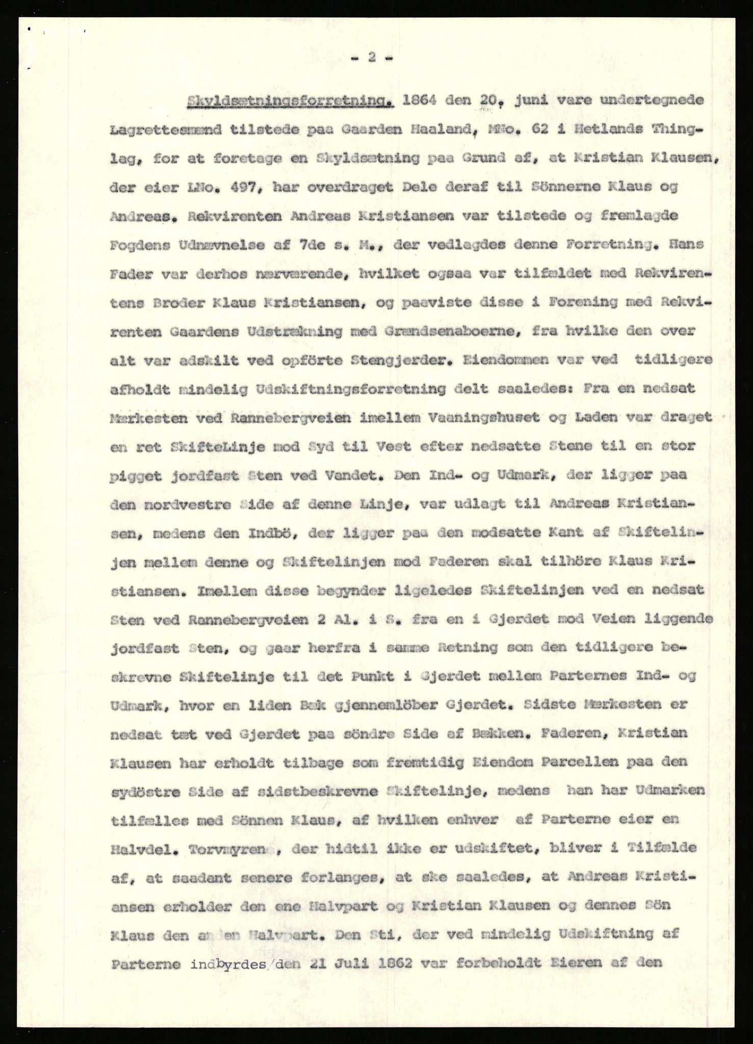 Statsarkivet i Stavanger, AV/SAST-A-101971/03/Y/Yj/L0042: Avskrifter sortert etter gårdsnavn: Høle - Håland vestre, 1750-1930, s. 502