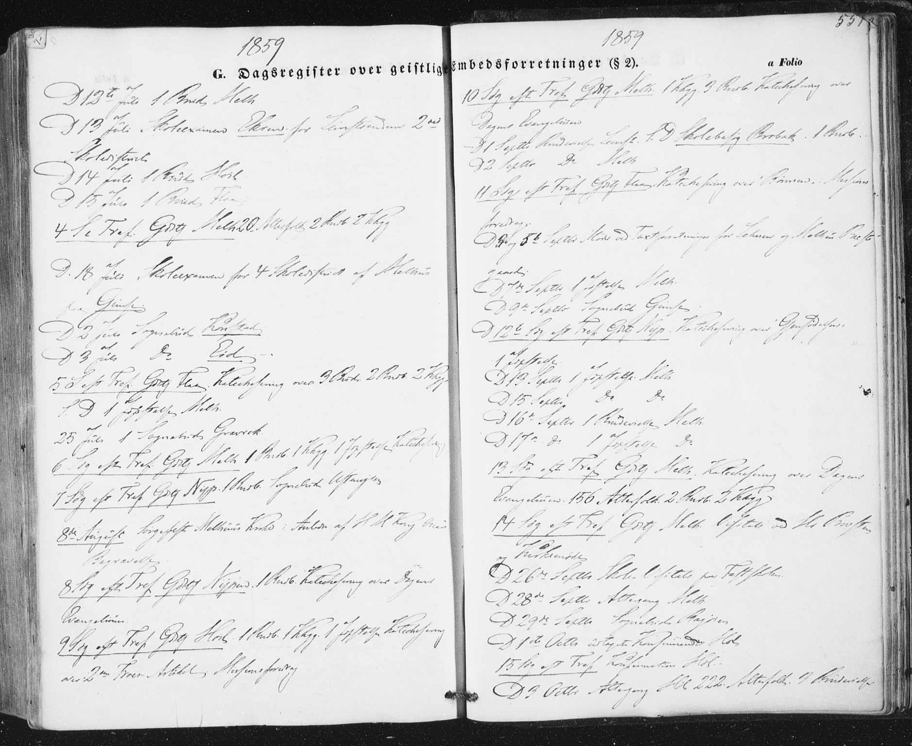 Ministerialprotokoller, klokkerbøker og fødselsregistre - Sør-Trøndelag, SAT/A-1456/691/L1076: Ministerialbok nr. 691A08, 1852-1861, s. 557