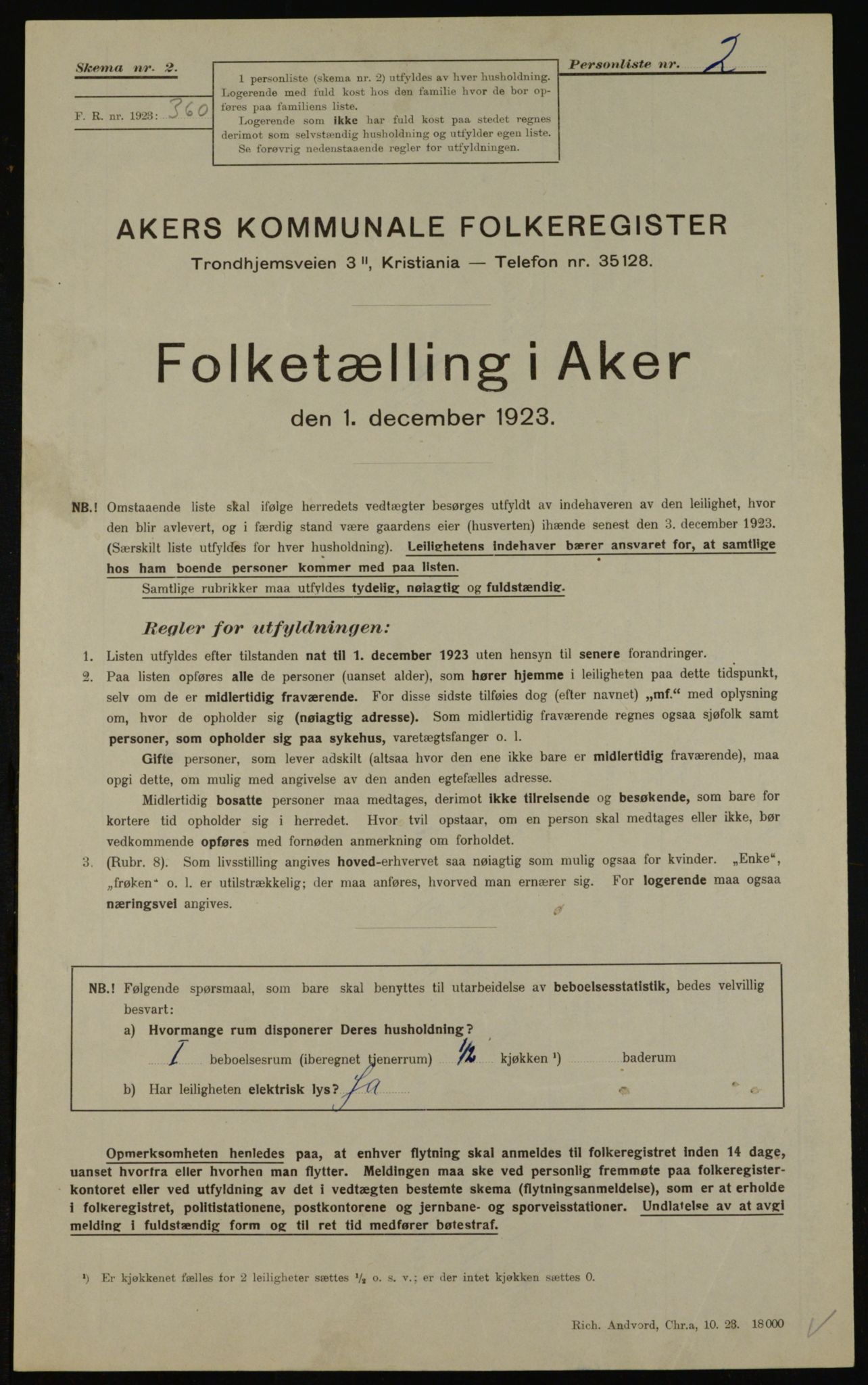 , Kommunal folketelling 1.12.1923 for Aker, 1923, s. 38794