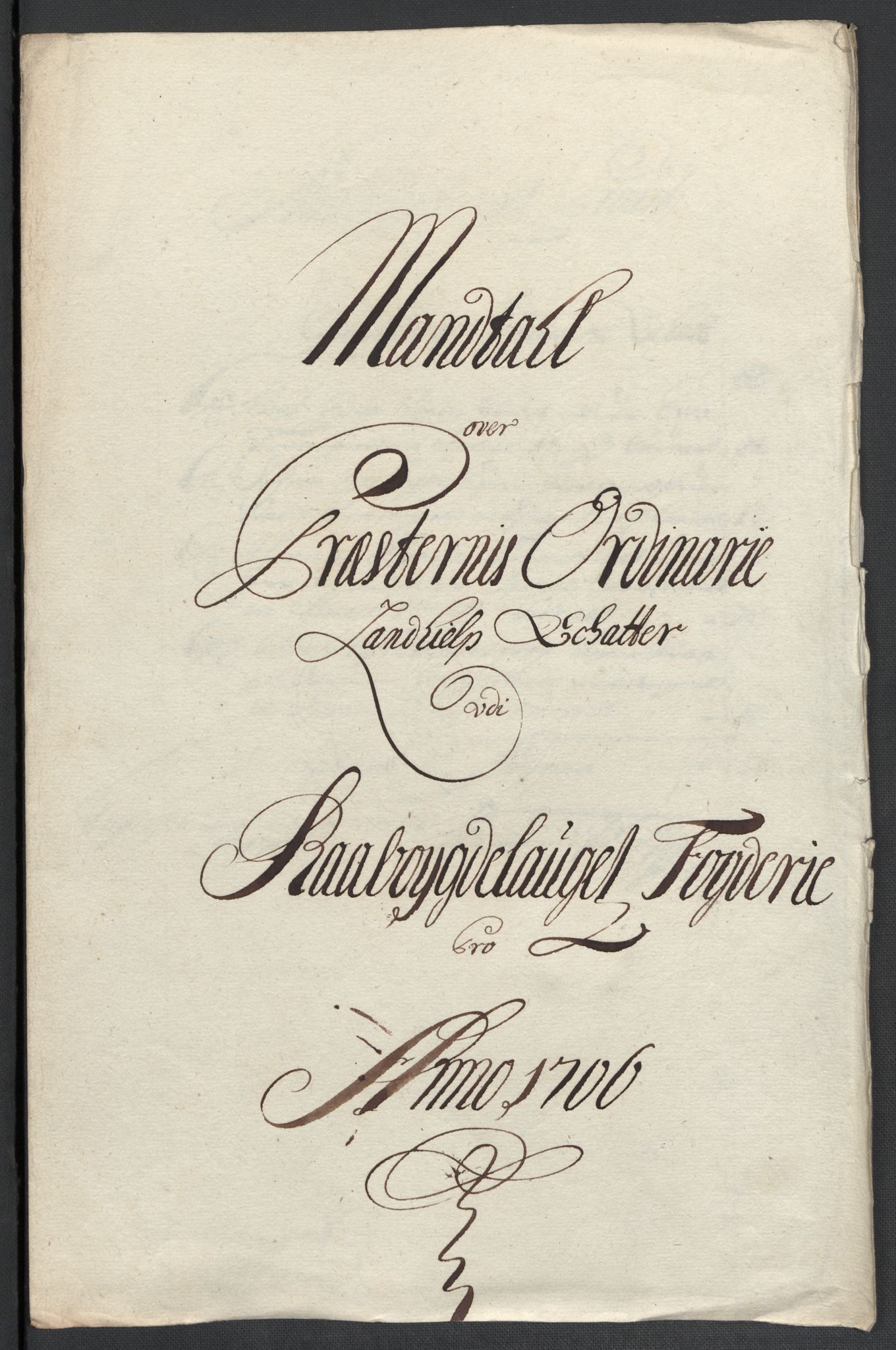 Rentekammeret inntil 1814, Reviderte regnskaper, Fogderegnskap, RA/EA-4092/R40/L2448: Fogderegnskap Råbyggelag, 1706-1708, s. 42
