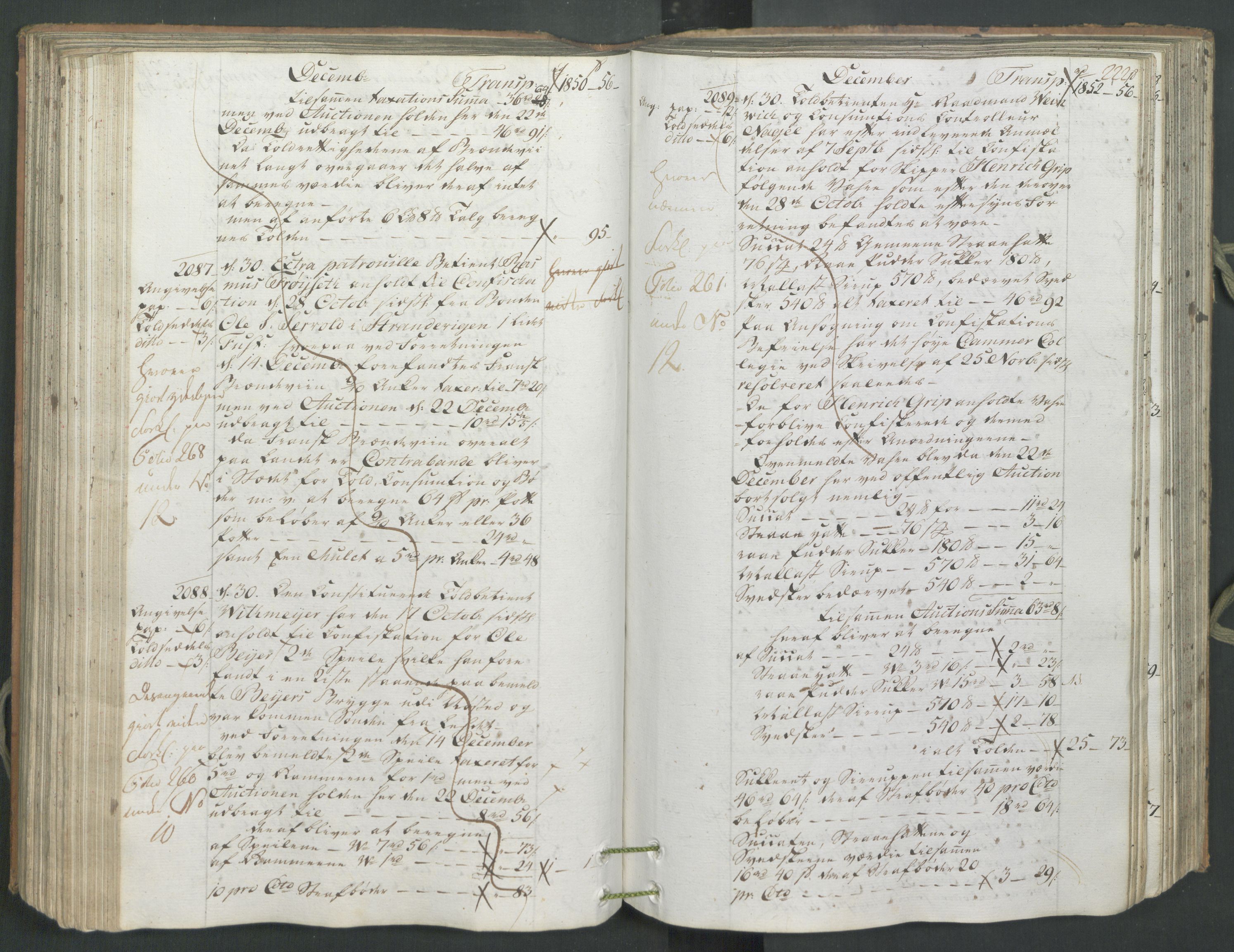 Generaltollkammeret, tollregnskaper, AV/RA-EA-5490/R26/L0222/0001: Tollregnskaper Bergen A / Inngående hovedtollbok, 1786, s. 221b-222a