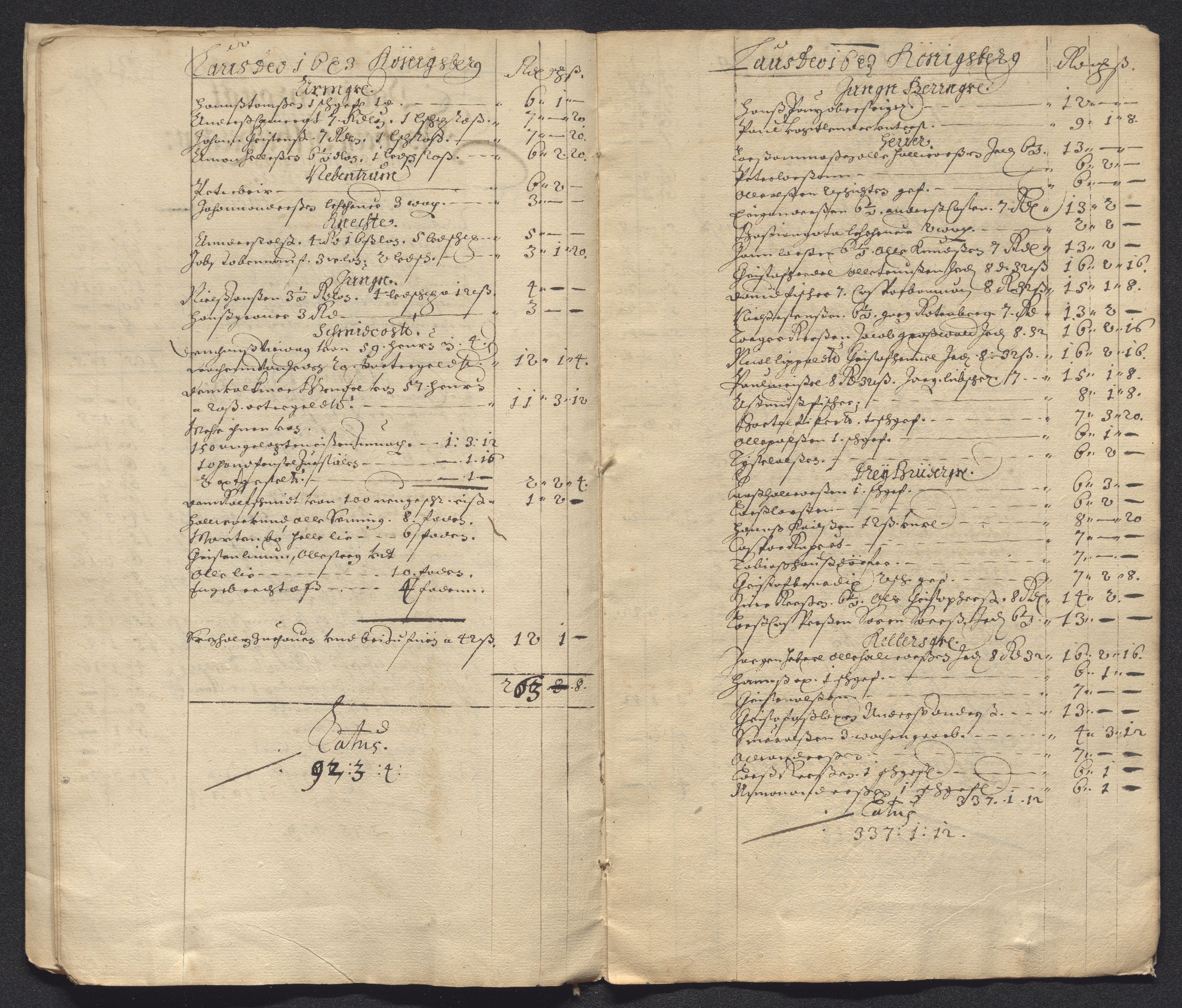Kongsberg Sølvverk 1623-1816, AV/SAKO-EA-3135/001/D/Dc/Dcd/L0020: Utgiftsregnskap for gruver m.m., 1643-1645, s. 109