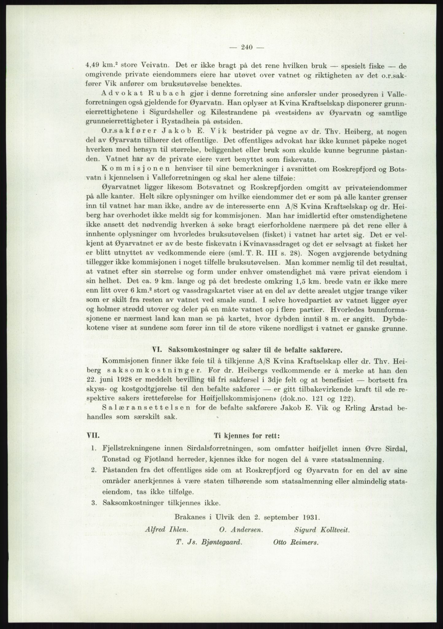 Høyfjellskommisjonen, RA/S-1546/X/Xa/L0001: Nr. 1-33, 1909-1953, s. 1575