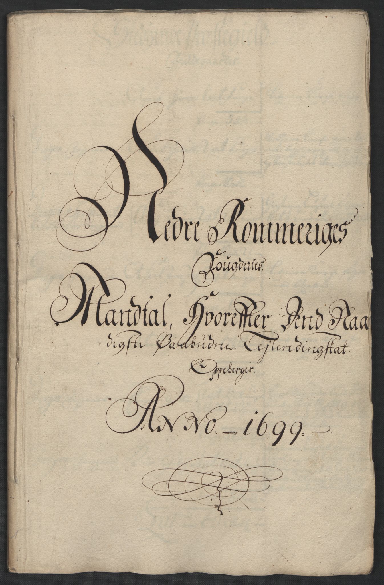 Rentekammeret inntil 1814, Reviderte regnskaper, Fogderegnskap, RA/EA-4092/R11/L0582: Fogderegnskap Nedre Romerike, 1699, s. 56