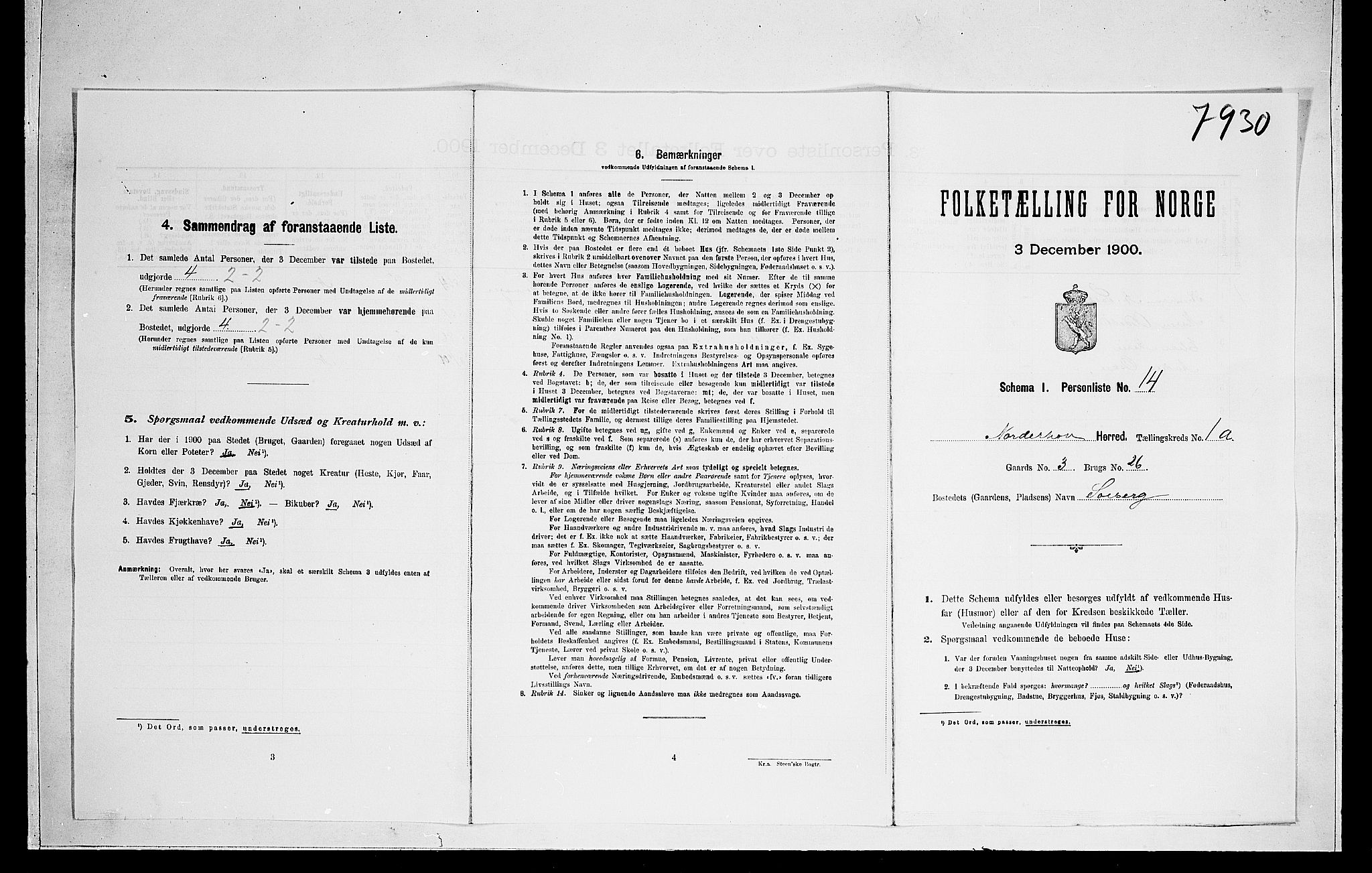 RA, Folketelling 1900 for 0613 Norderhov herred, 1900, s. 209