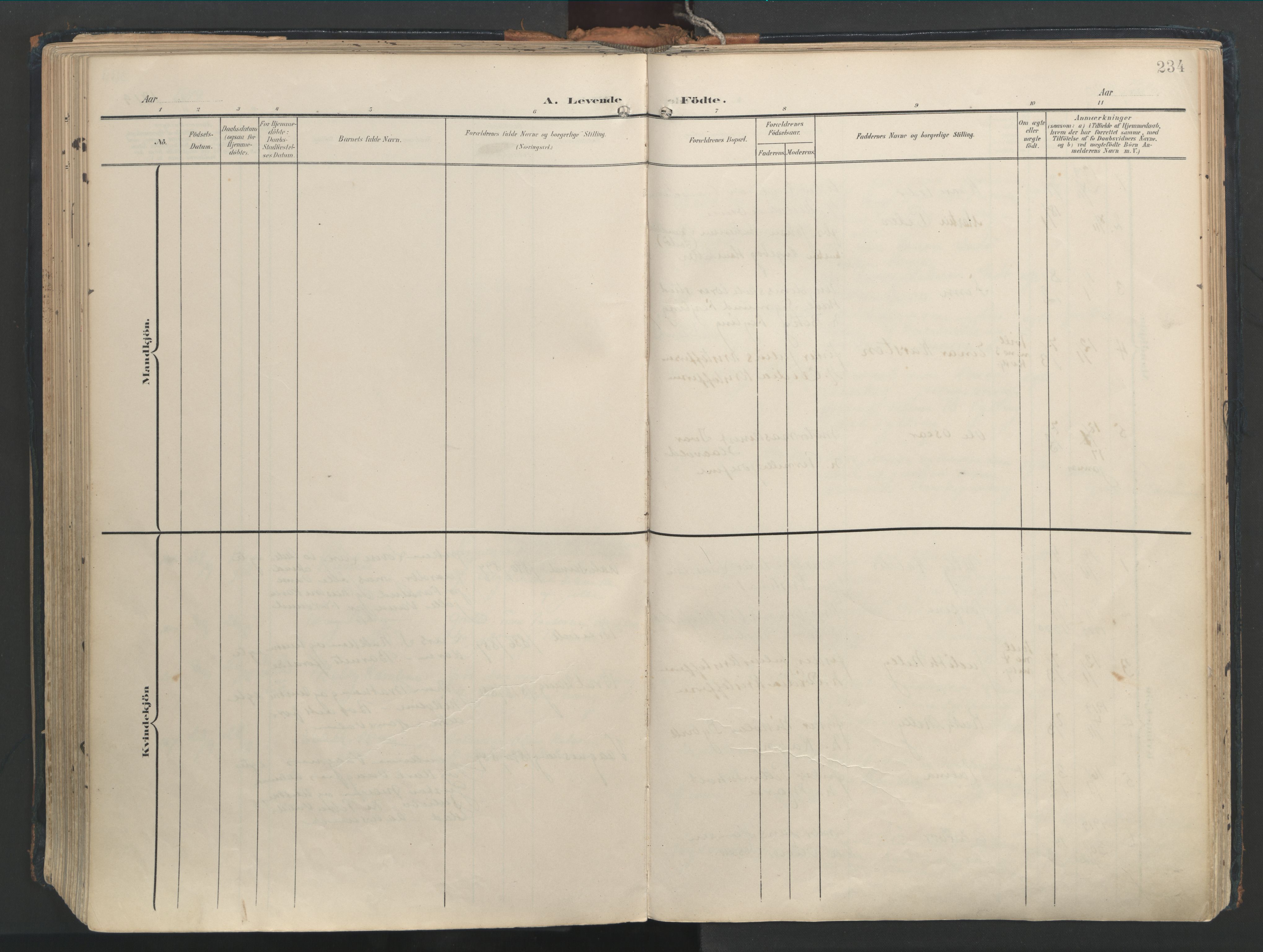 Ministerialprotokoller, klokkerbøker og fødselsregistre - Møre og Romsdal, AV/SAT-A-1454/528/L0411: Ministerialbok nr. 528A20, 1907-1920, s. 234